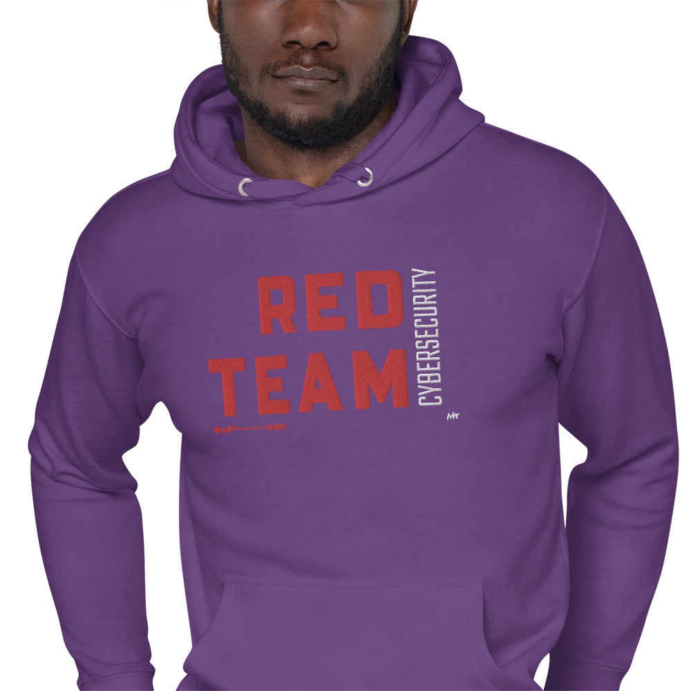 Cyber Security Red Team V7 - Unisex Hoodie Embroidery by DarkByteGear