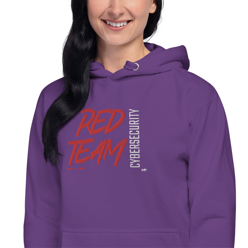 Cyber Security Red Team V6 - Unisex Hoodie (embroidered) by DarkByteGear