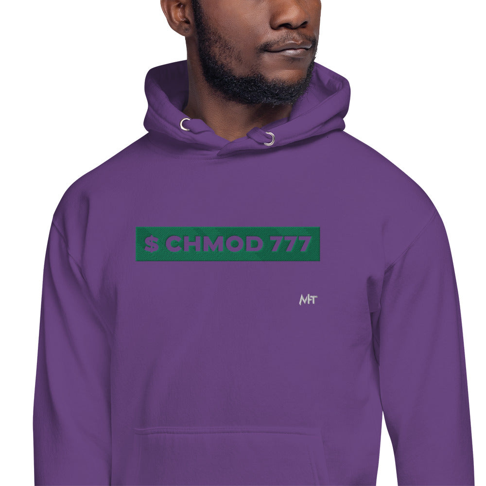 Chmod 777 - Unisex Hoodie (embroidered) by DarkByteGear
