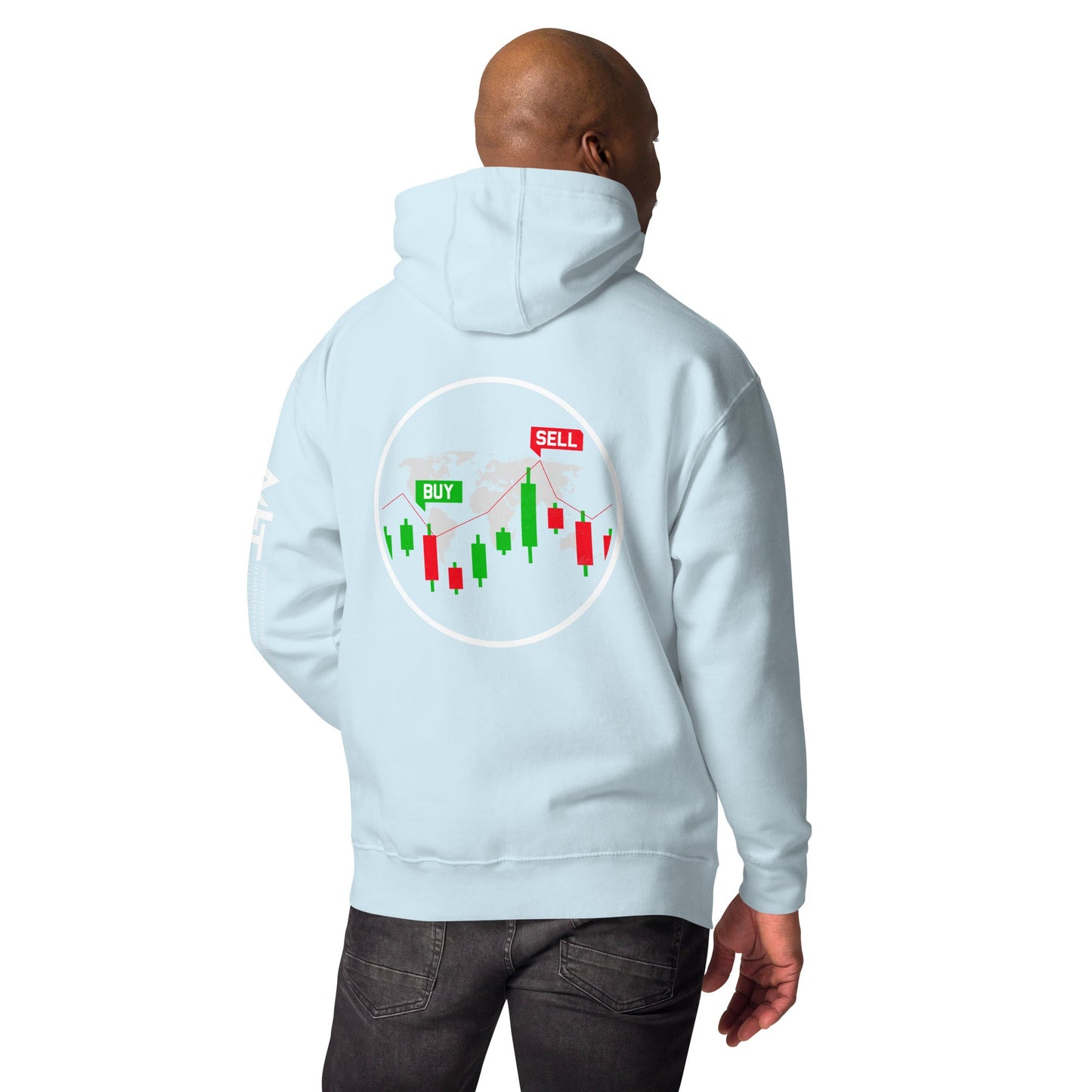 Buy Sell - Unisex Hoodie ( Back Print ) by DarkByteGear