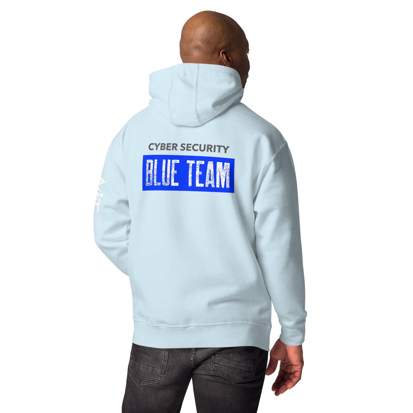 Cyber Security Blue Team V5 - Unisex Hoodie ( Back Print ) by DarkByteGear