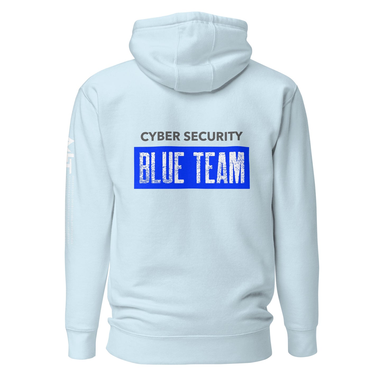 Cyber Security Blue Team V5 - Unisex Hoodie ( Back Print ) by DarkByteGear