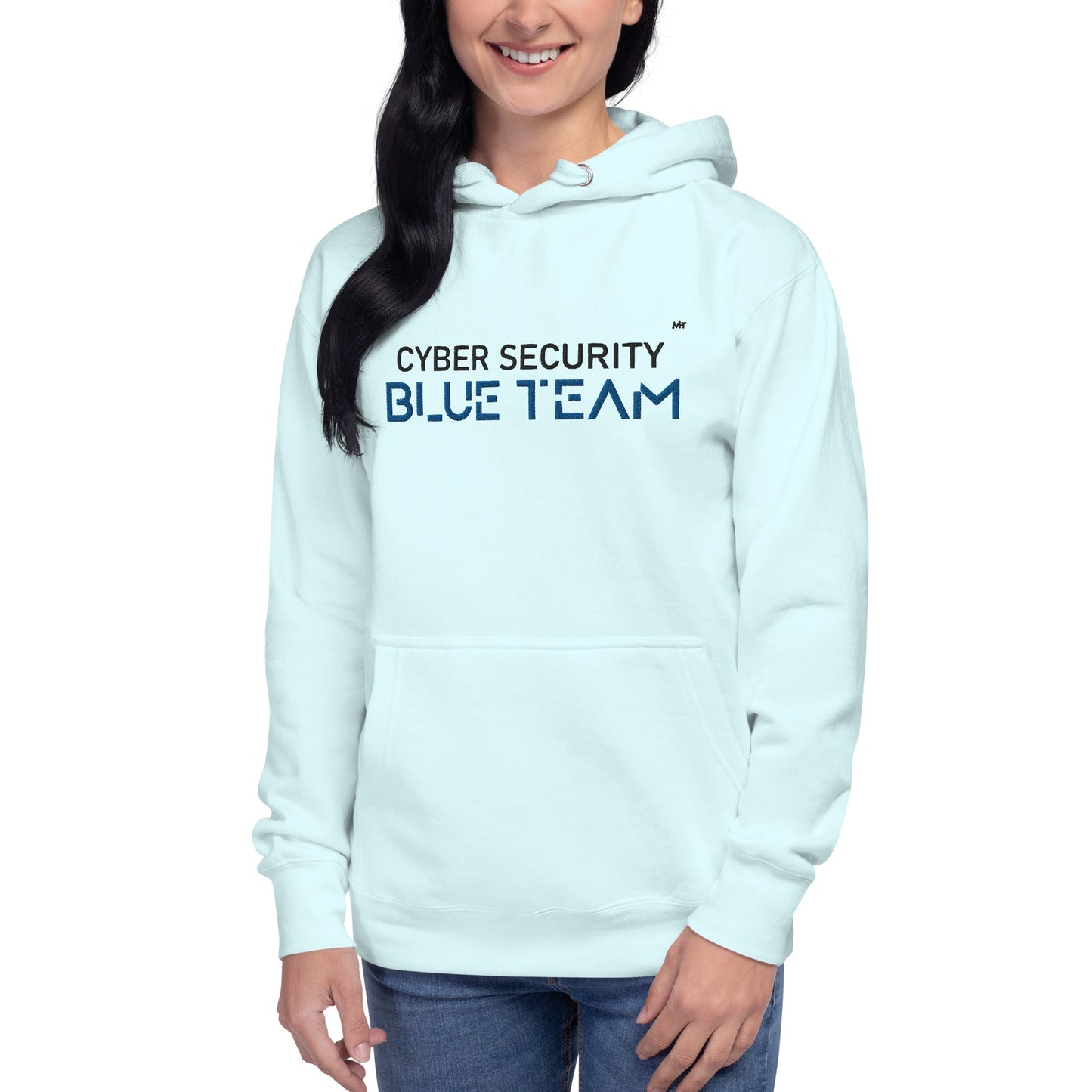 Cybersecurity Blue Team v4 - Unisex Hoodie (embroidered) by DarkByteGear