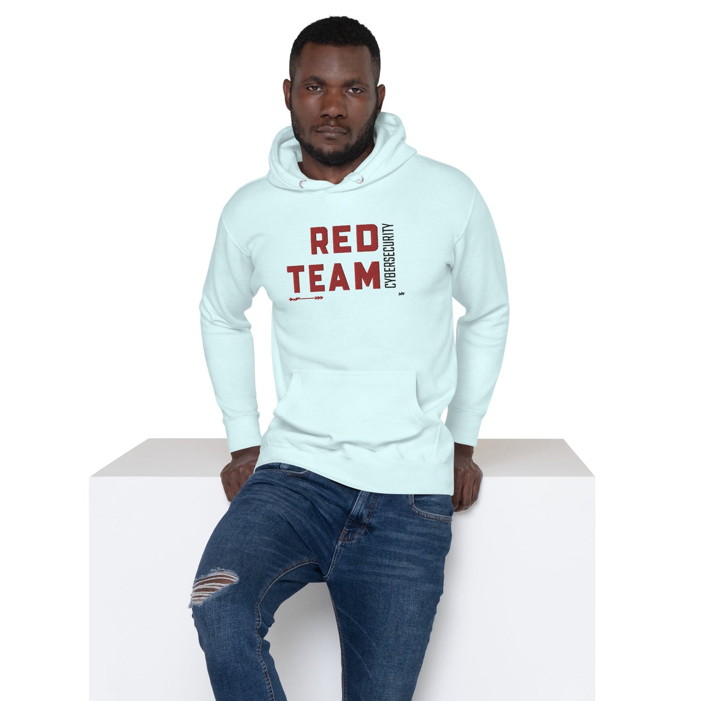 Cyber Security Red Team V7 - Unisex Hoodie Embroidery by DarkByteGear