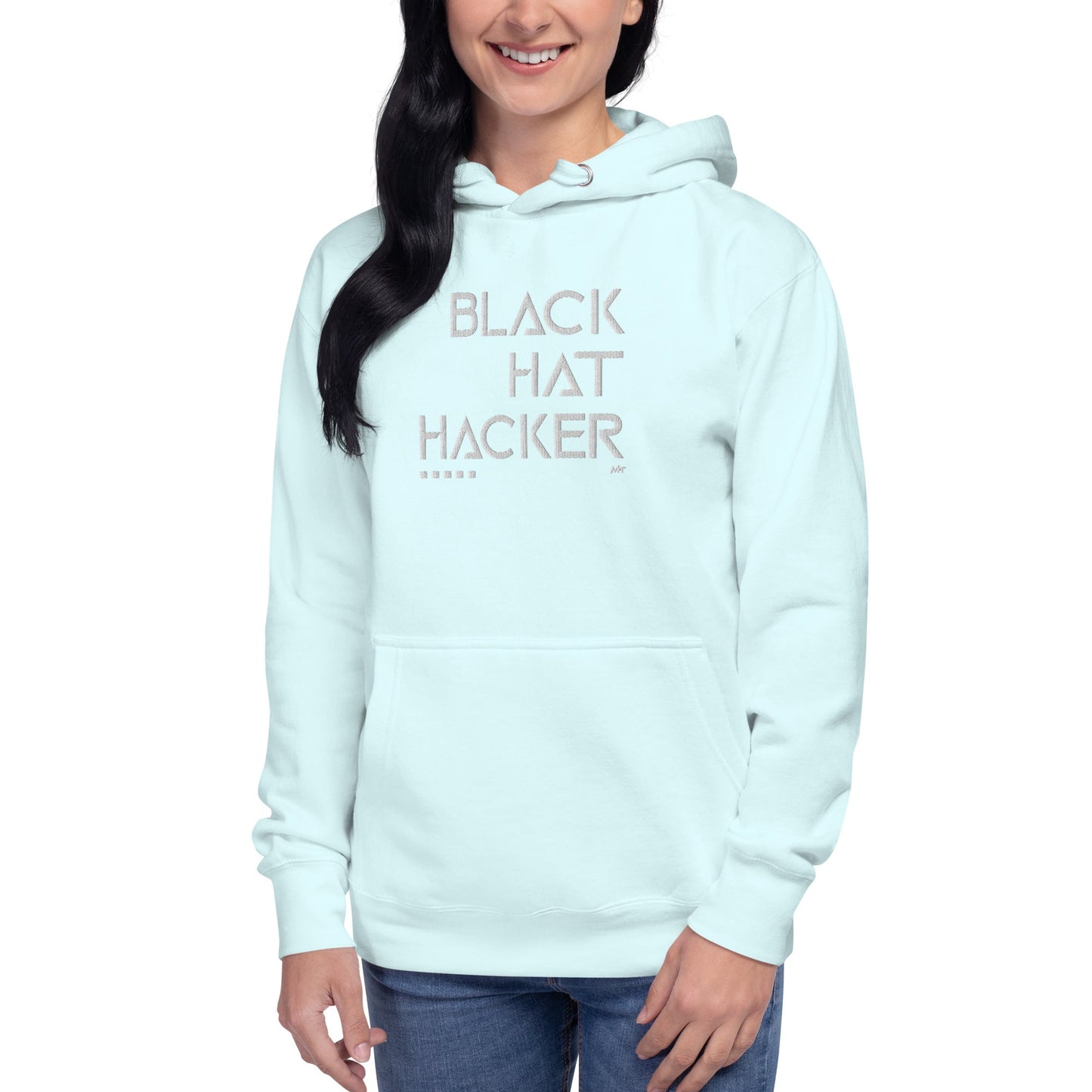 Black Hat Hacker - Unisex Hoodie (embroidered) by DarkByteGear