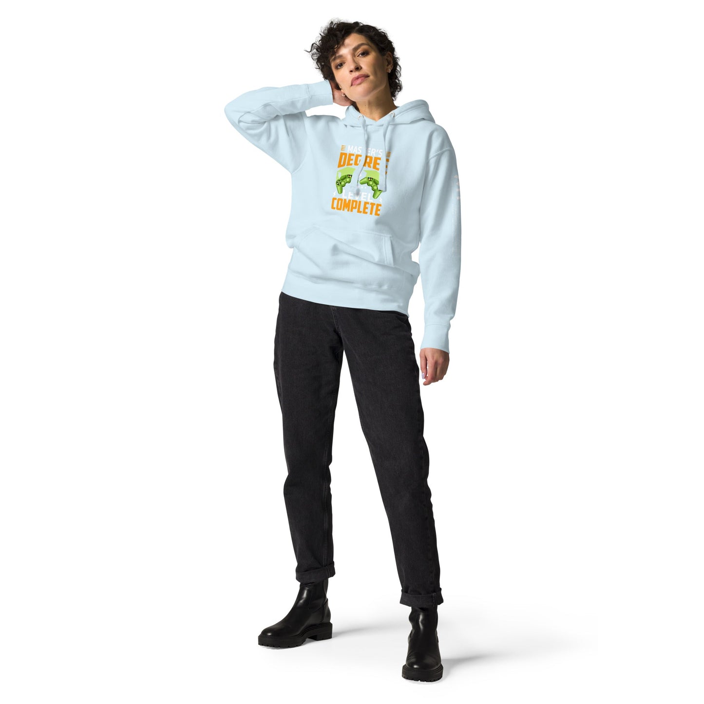 Master's Degree Level Complete - Unisex Hoodie by DarkByteGear
