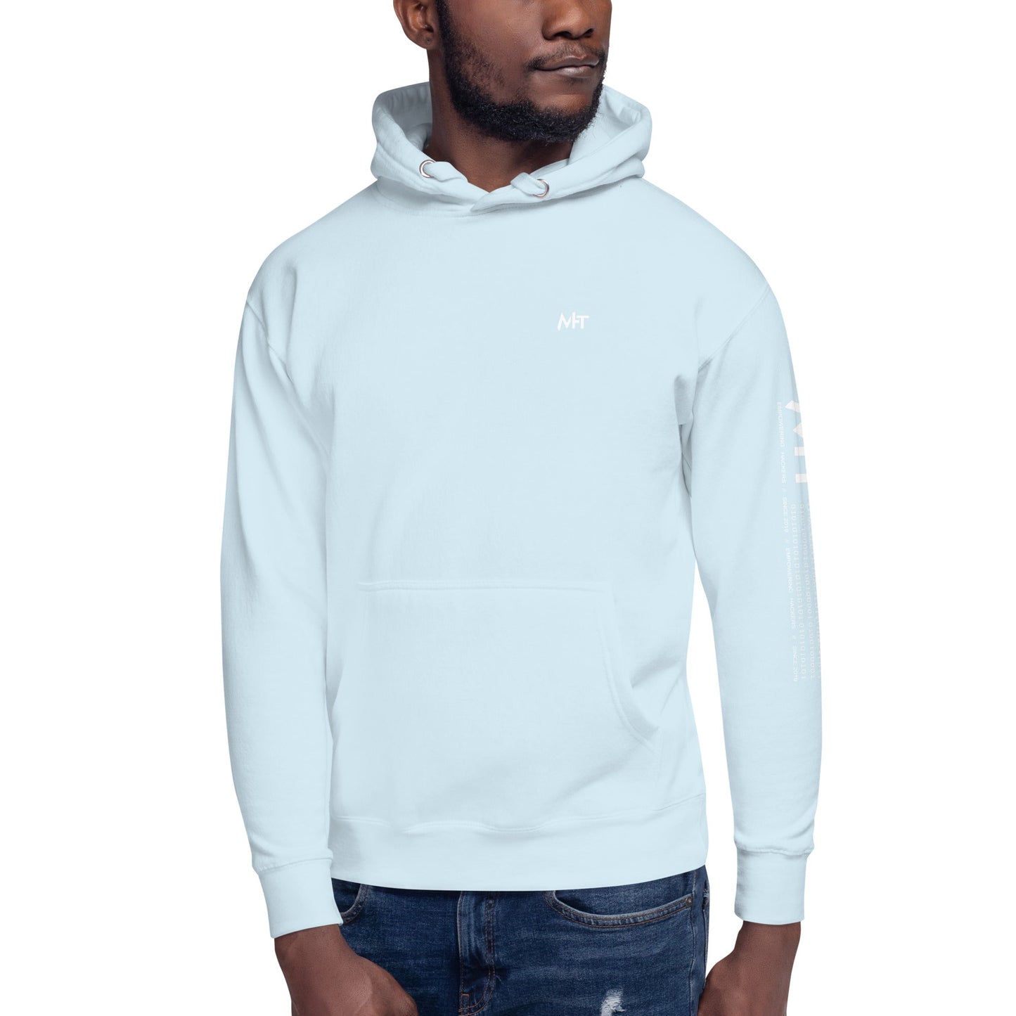 Cyber Security Blue Team V17 - Unisex Hoodie ( Back Print ) by DarkByteGear