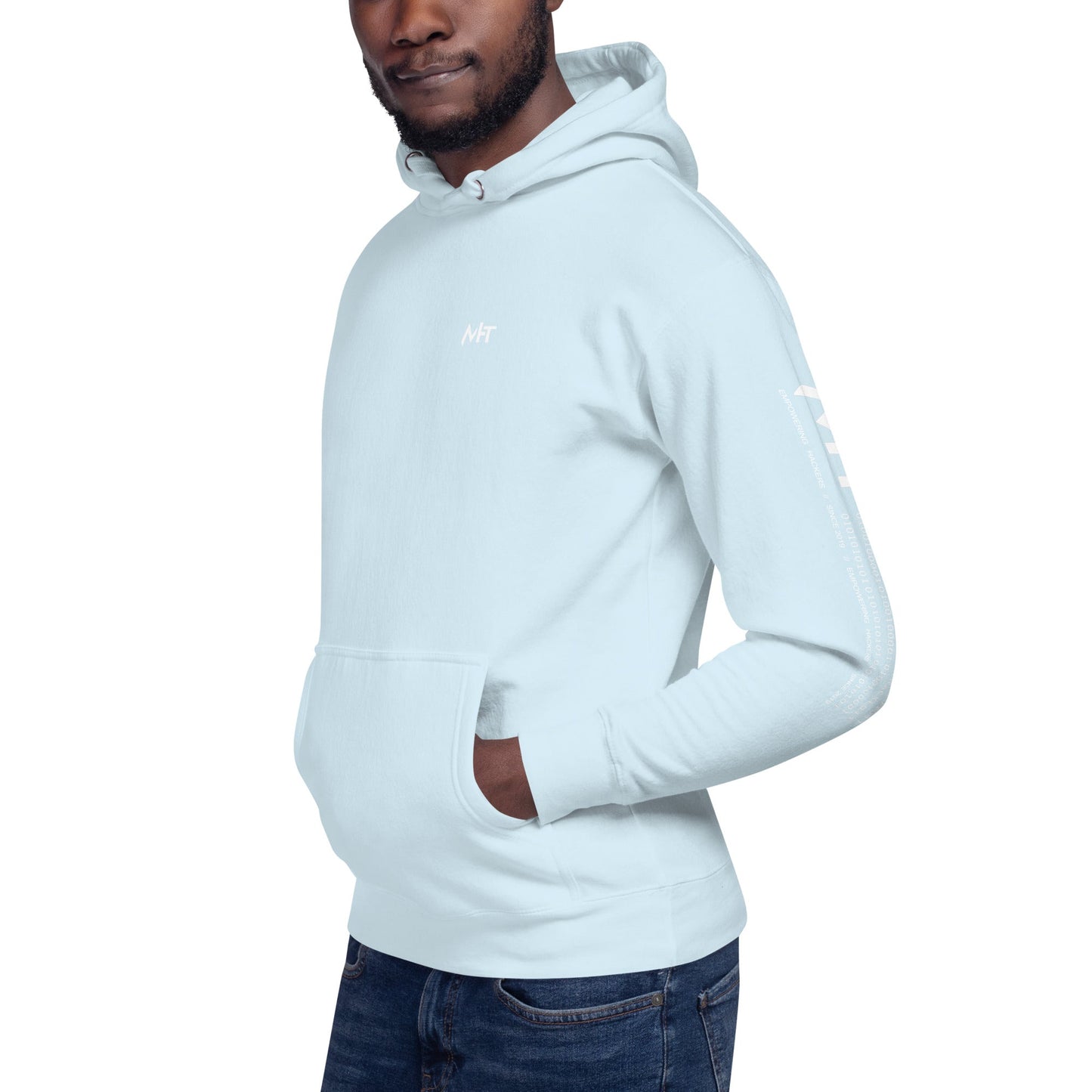 Cyber Security Blue Team V17 - Unisex Hoodie ( Back Print ) by DarkByteGear
