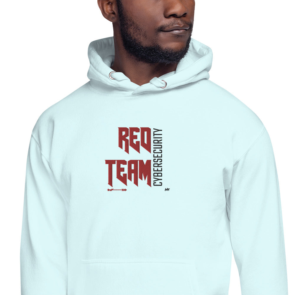 Cyber Security Red Team V9 - Unisex Hoodie Embroidered by DarkByteGear
