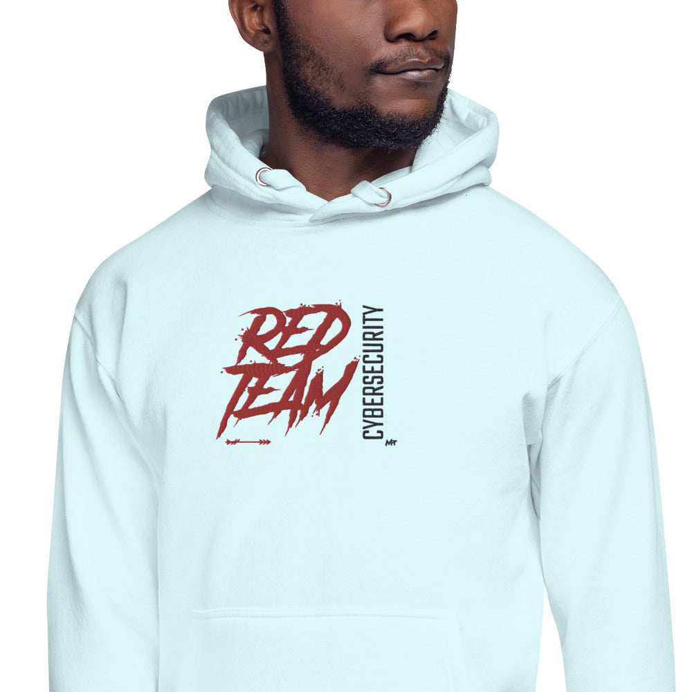 Cyber Security Red Team V10 - Unisex Hoodie (embroidered) by DarkByteGear