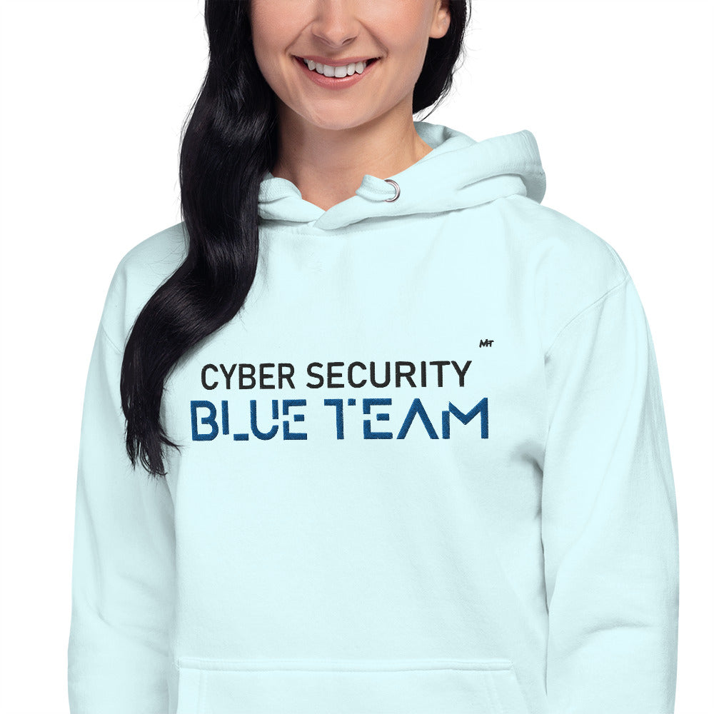 Cybersecurity Blue Team v4 - Unisex Hoodie (embroidered) by DarkByteGear