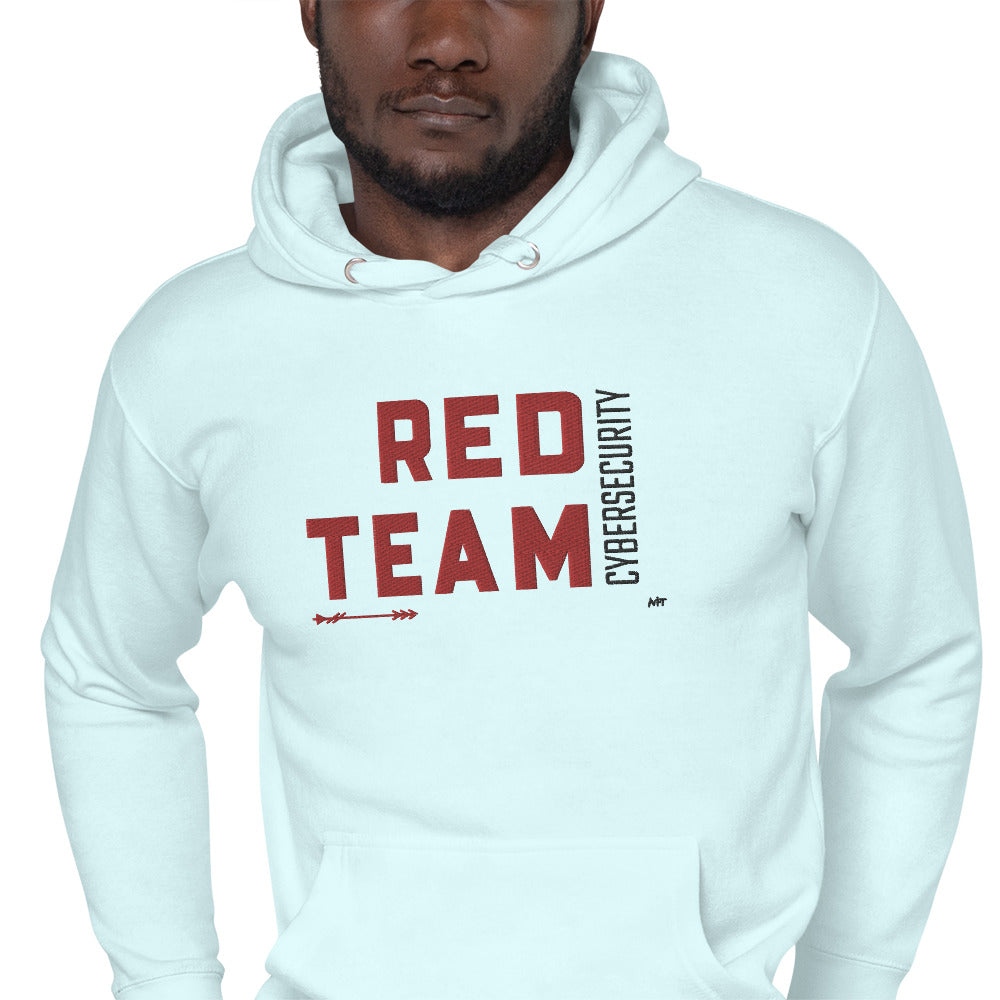 Cyber Security Red Team V7 - Unisex Hoodie Embroidery by DarkByteGear