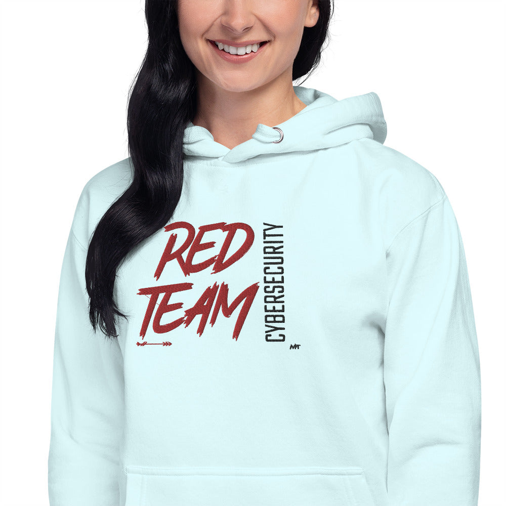 Cyber Security Red Team V6 - Unisex Hoodie (embroidered) by DarkByteGear
