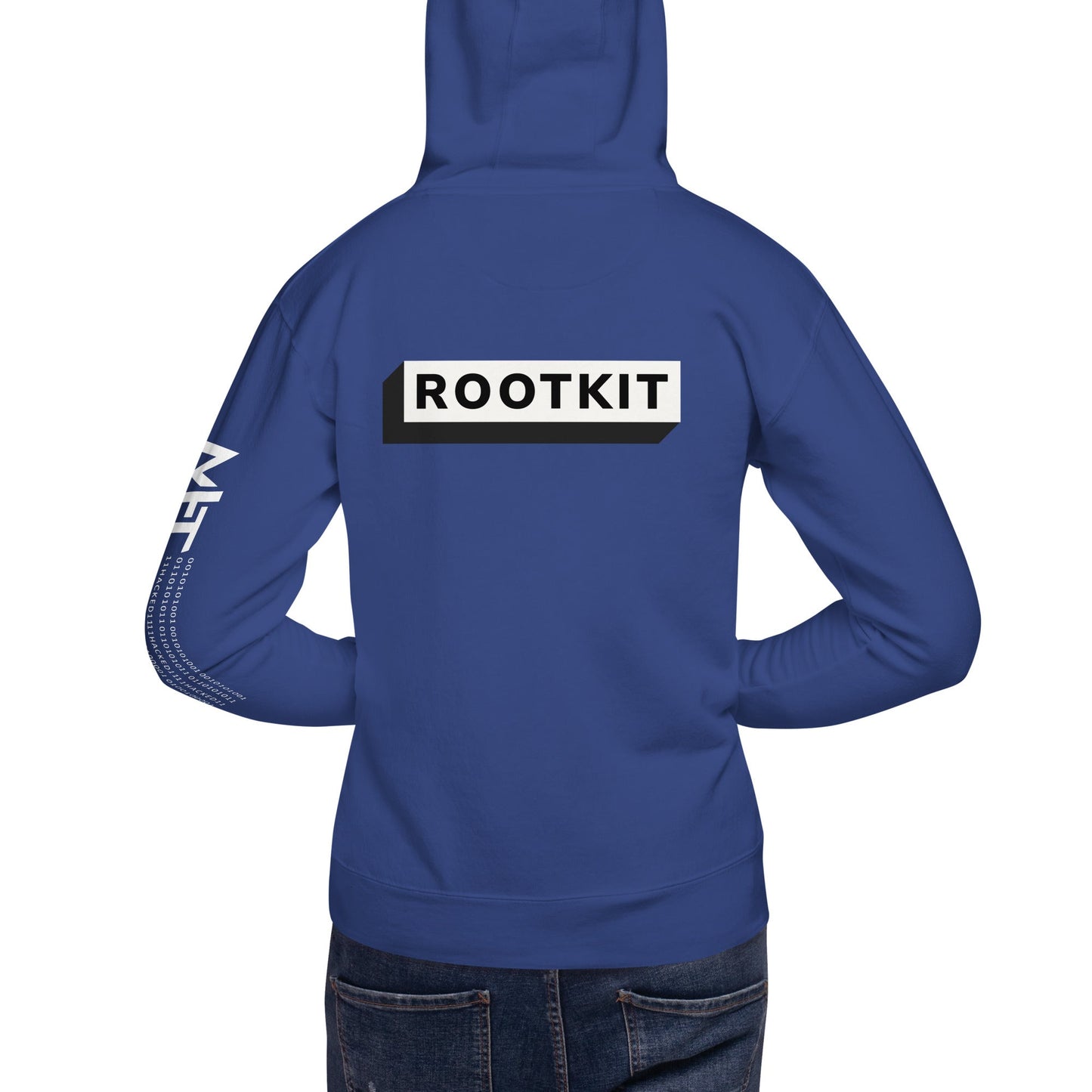 Rootkit - Unisex Hoodie (back priint) by DarkByteGear
