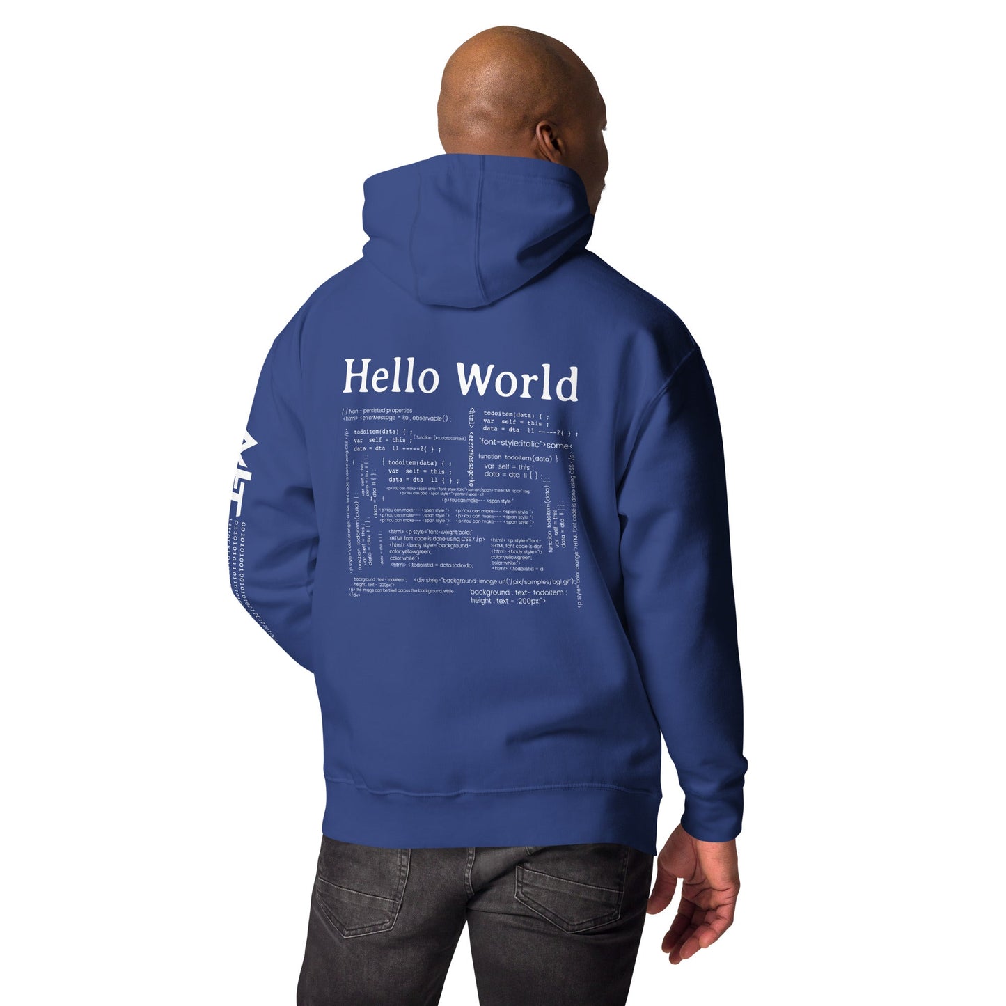 Hello World Computer Programming - Unisex Hoodie by DarkByteGear