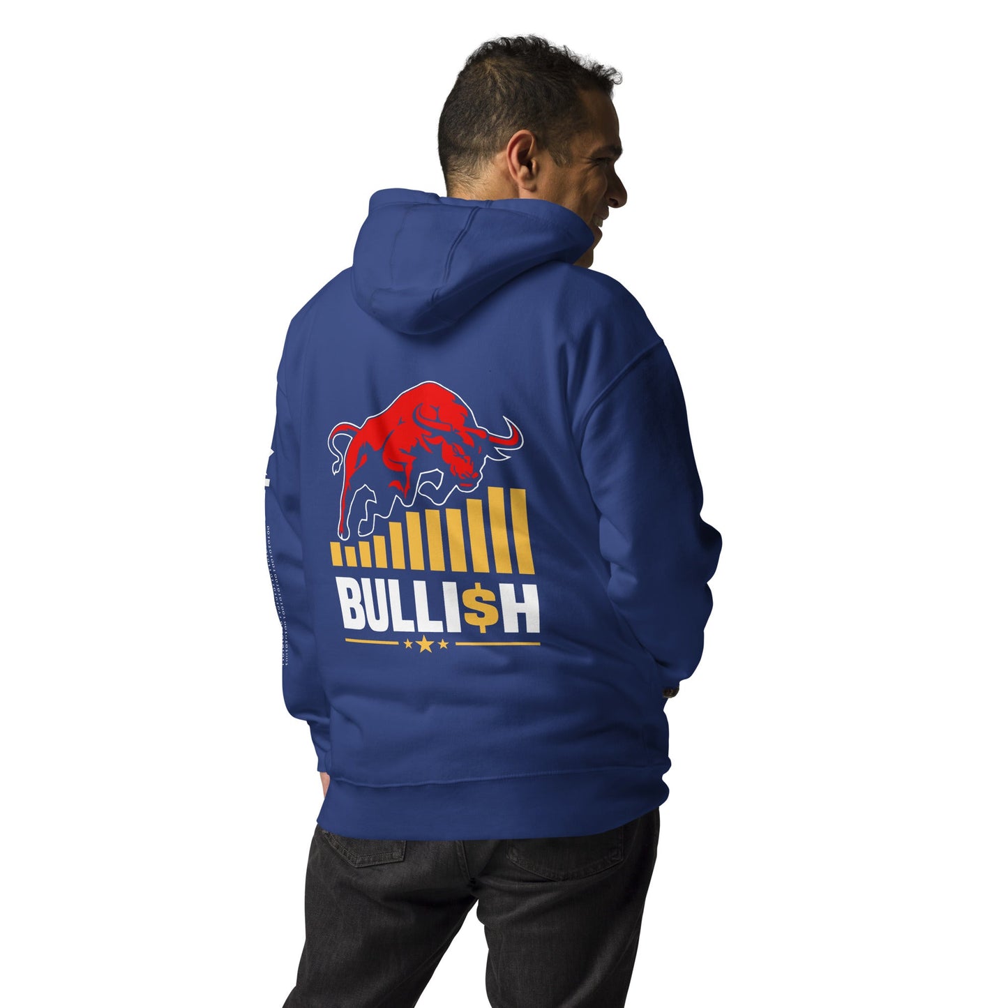 BULLI$H - Unisex Hoodie ( Back Print ) by DarkByteGear