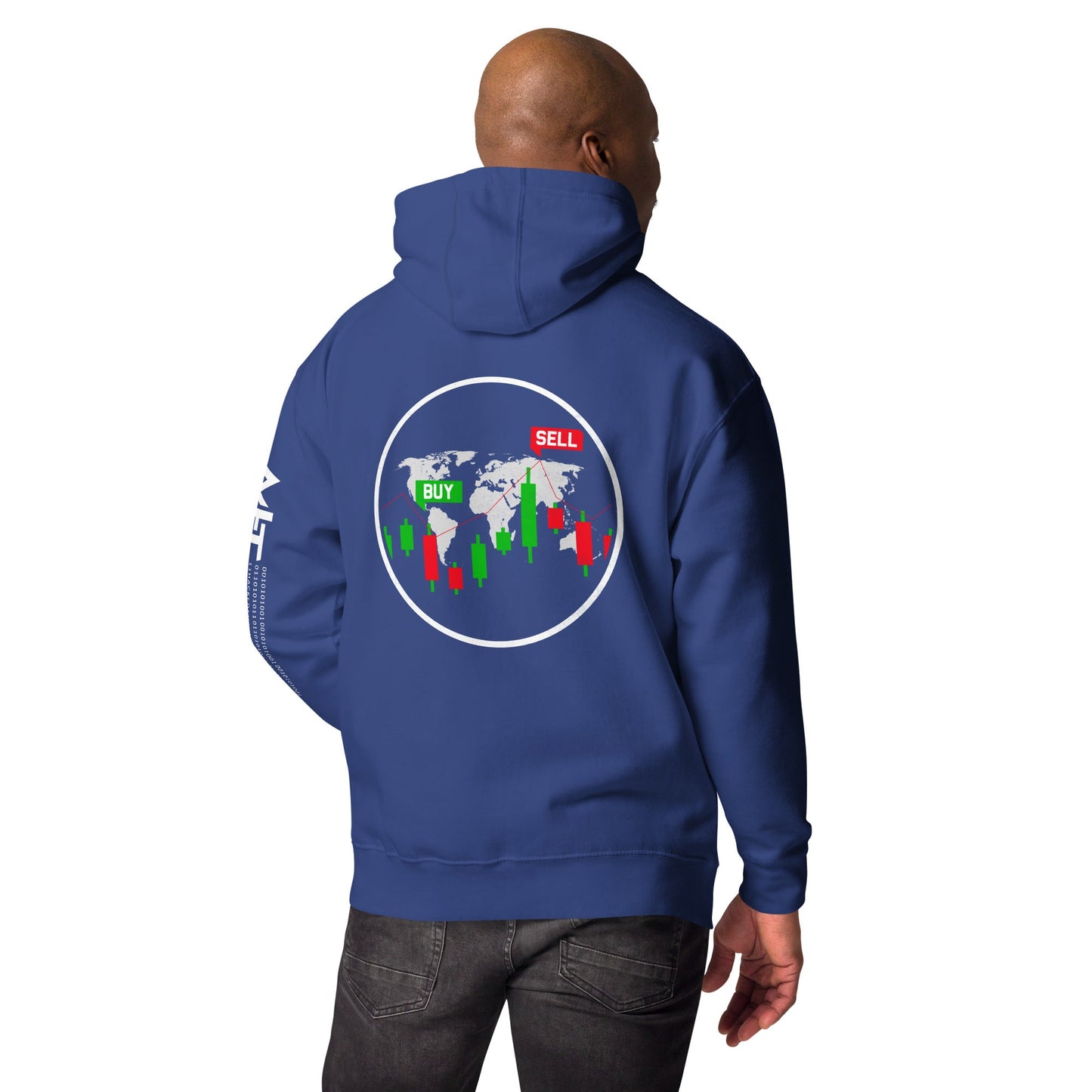 Buy Sell - Unisex Hoodie ( Back Print ) by DarkByteGear