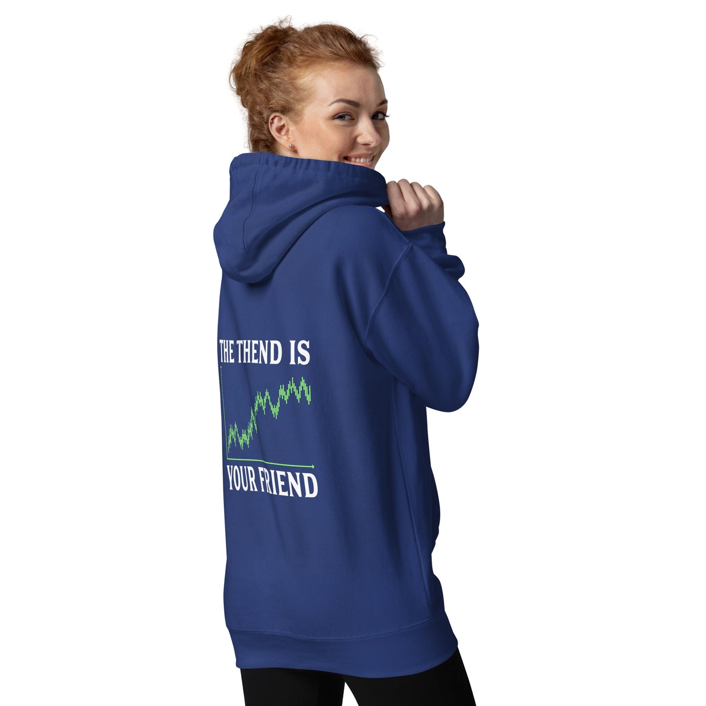 The Trend is your friend - Unisex Hoodie ( Back Print ) by DarkByteGear