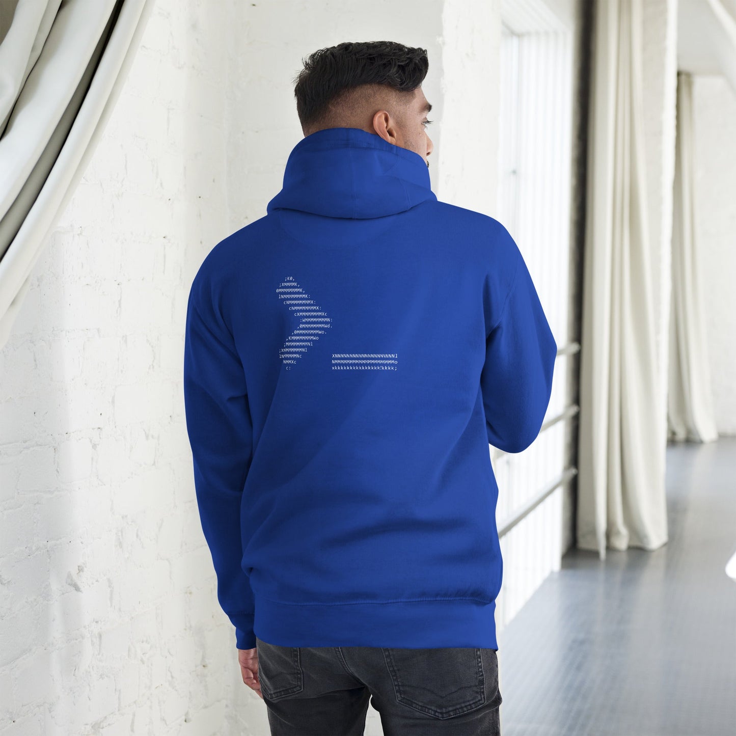 CLI - Unisex Hoodie ( Back Print ) by DarkByteGear