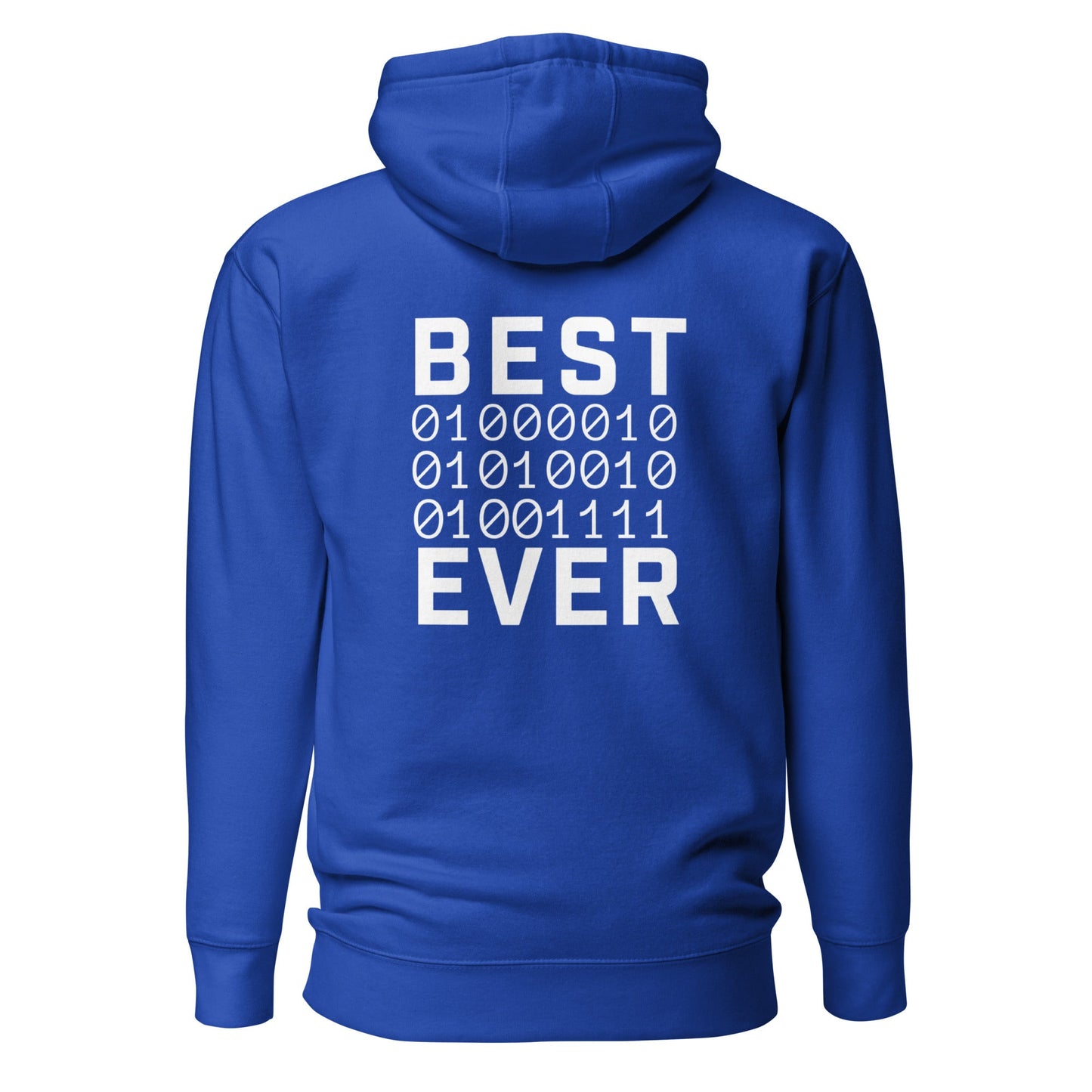 Best Bro Ever - Unisex Hoodie (back print) by DarkByteGear