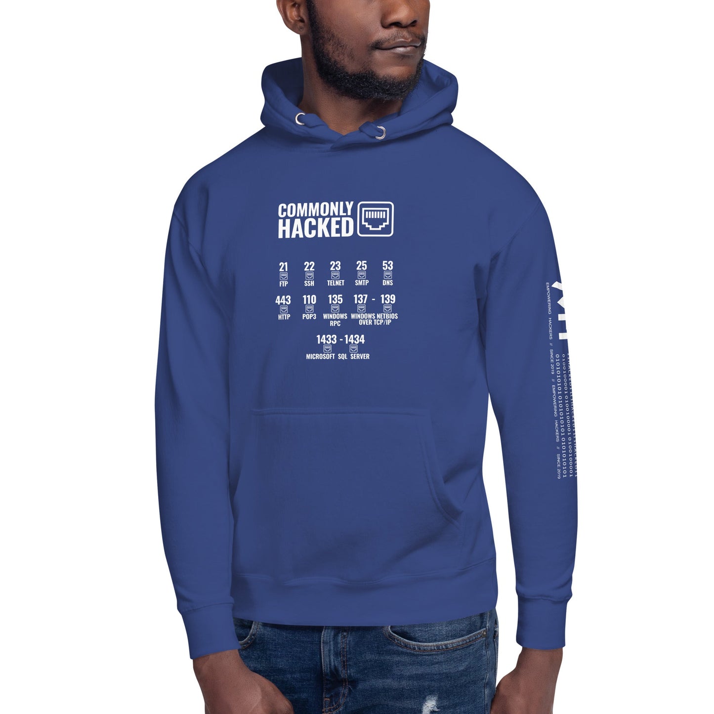 Commonly Hacked Ports - Unisex Hoodie by DarkByteGear