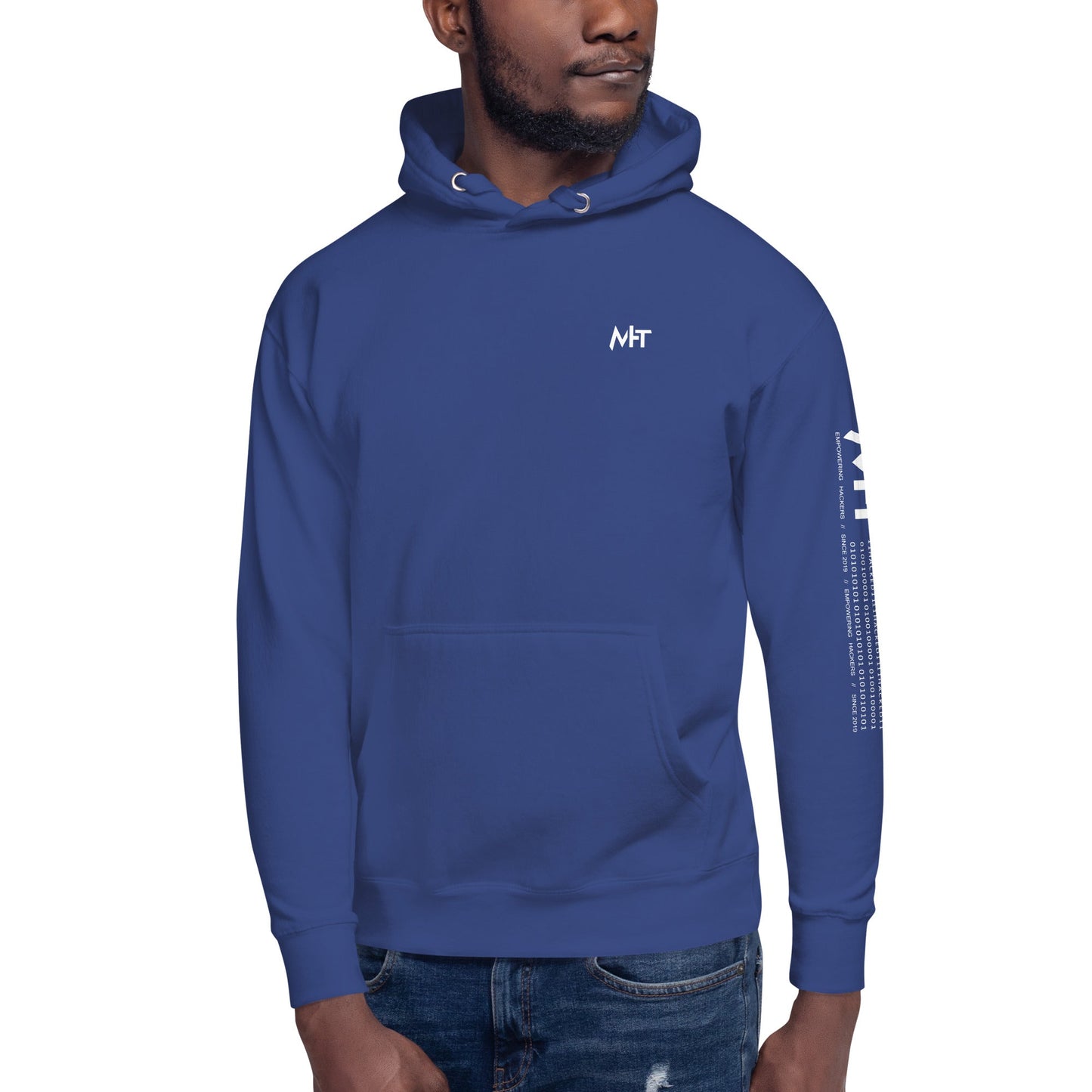 0 day v1 - Unisex Hoodie (back print) by DarkByteGear