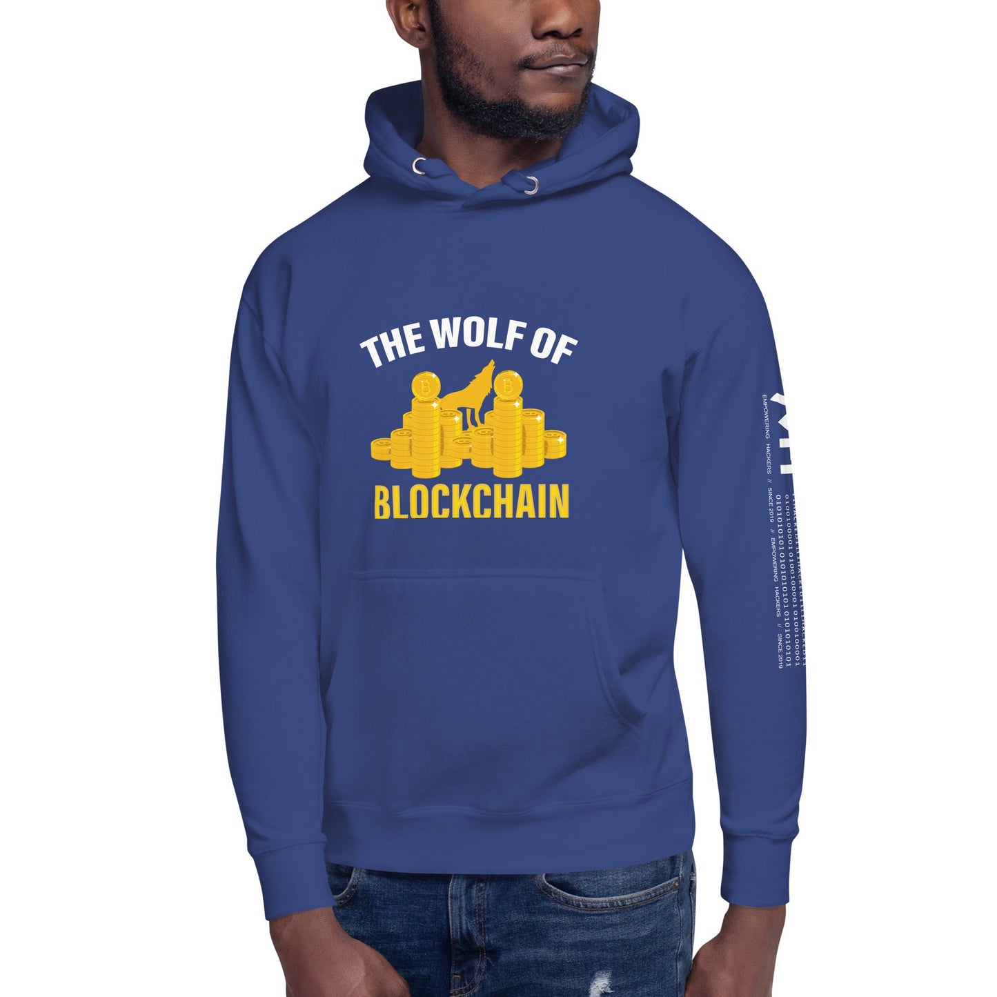 The Wolf of Blockchain - Unisex Hoodie by DarkByteGear