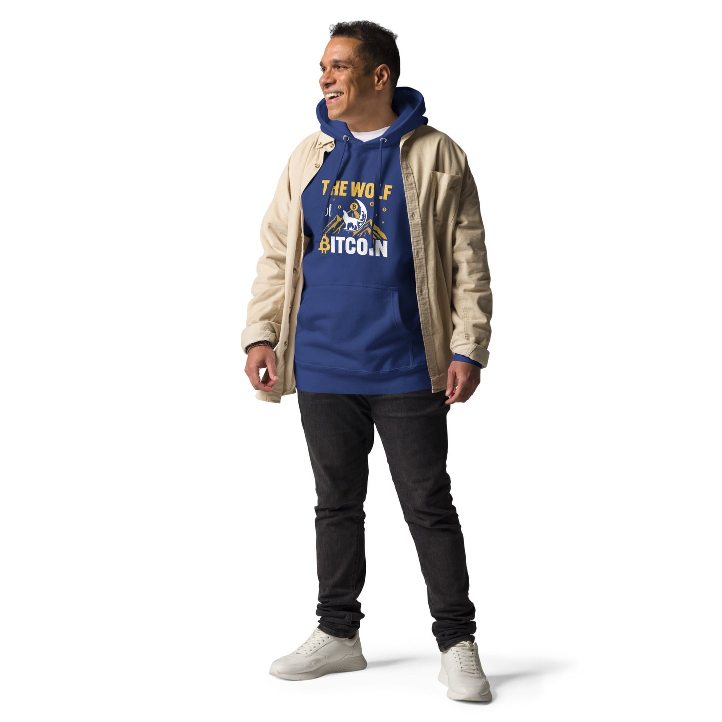 The Wolf of Bitcoin - Unisex Hoodie by DarkByteGear
