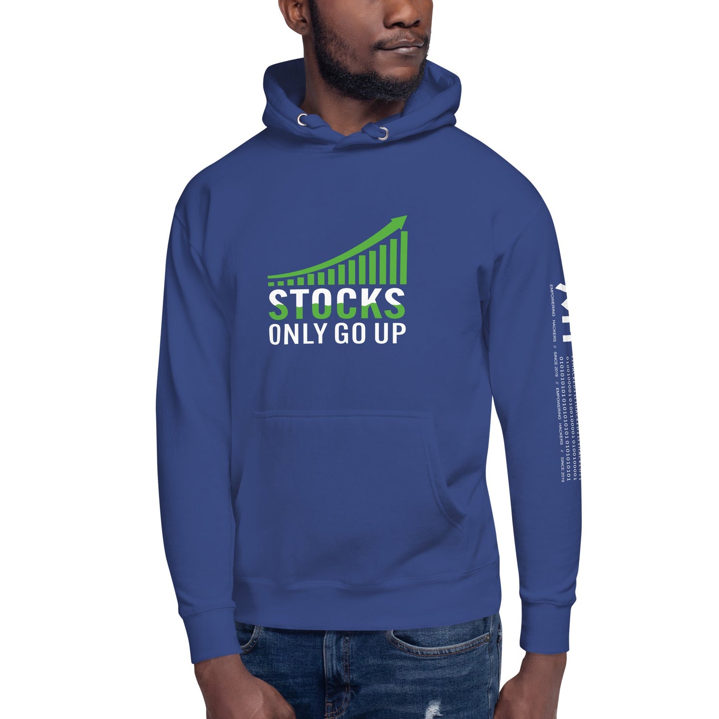 Stocks only Go up - Unisex Hoodie by DarkByteGear