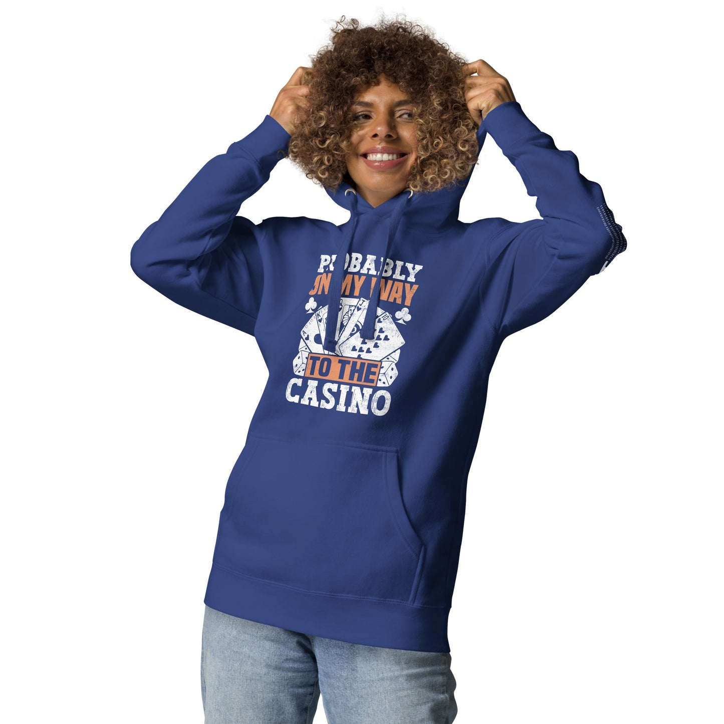 Probably, my way to the Casino - Unisex Hoodie by DarkByteGear