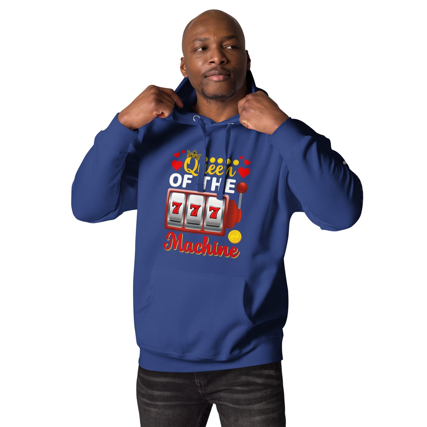Queen of the Machine 777 - Unisex Hoodie by DarkByteGear