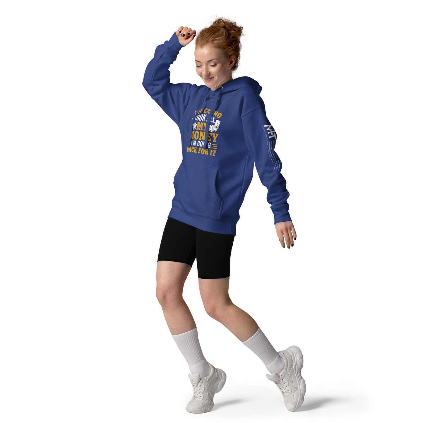 The Casino Took all my money, I am Going back for it - Unisex Hoodie by DarkByteGear