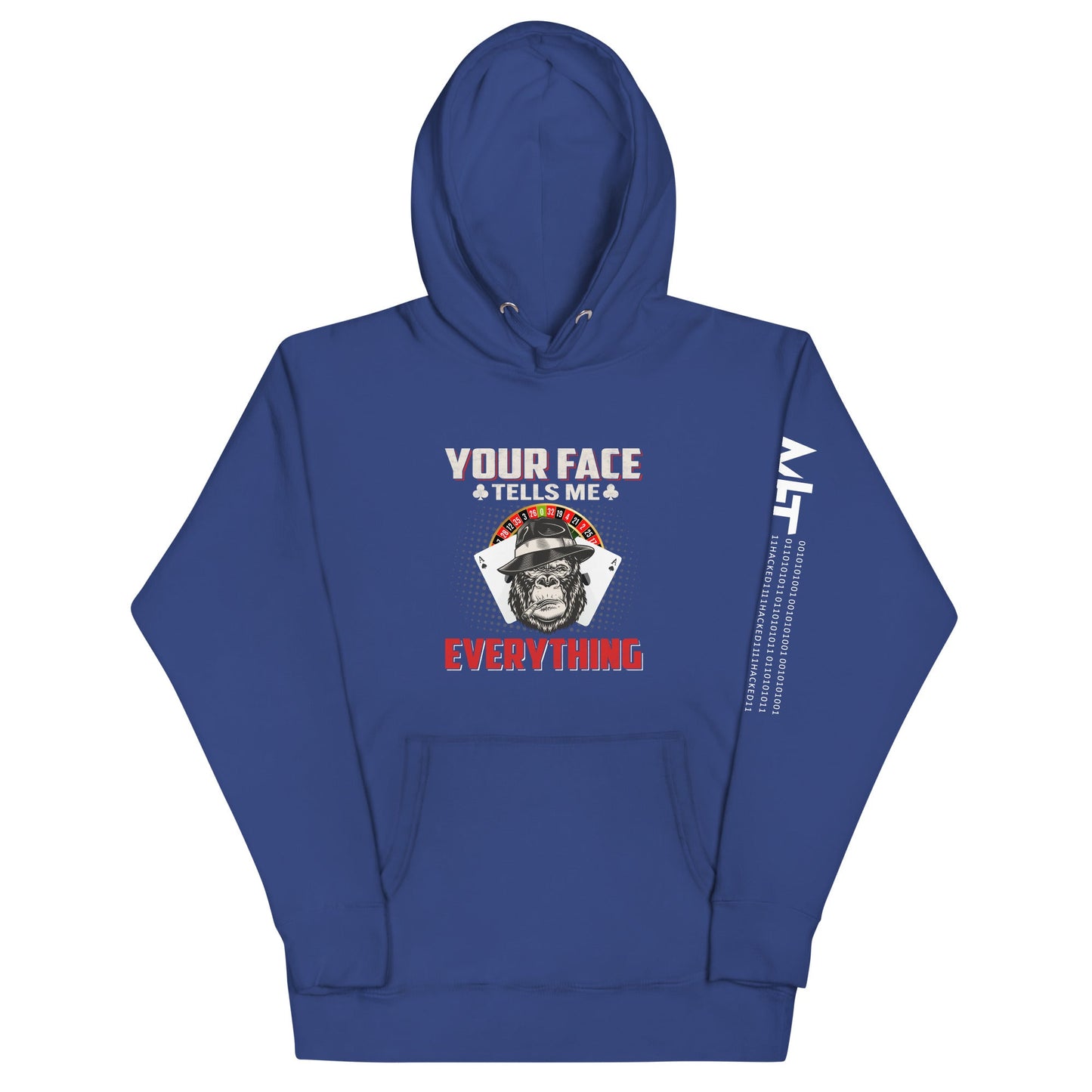 Your Face Tells me Everything - Unisex Hoodie by DarkByteGear
