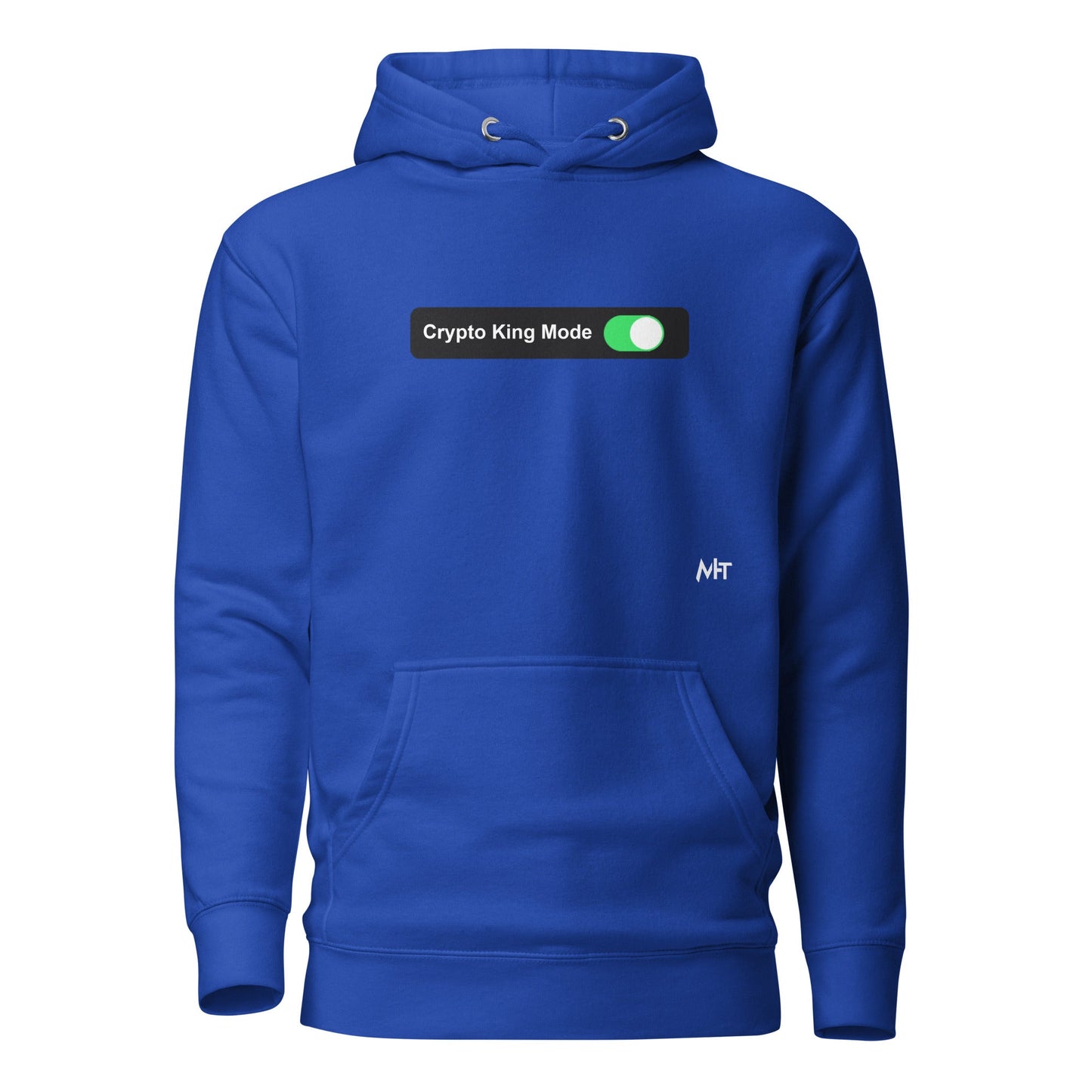 Crypto King Mode On - Unisex Hoodie by DarkByteGear