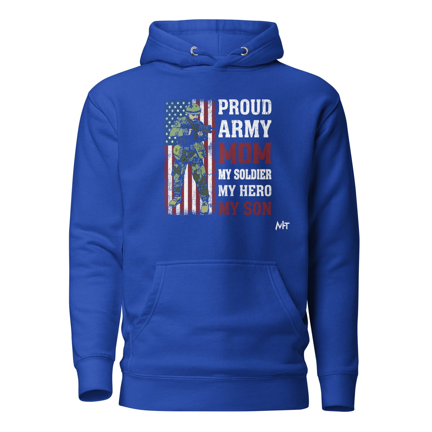 Proud Army Mom - Unisex Hoodie by DarkByteGear