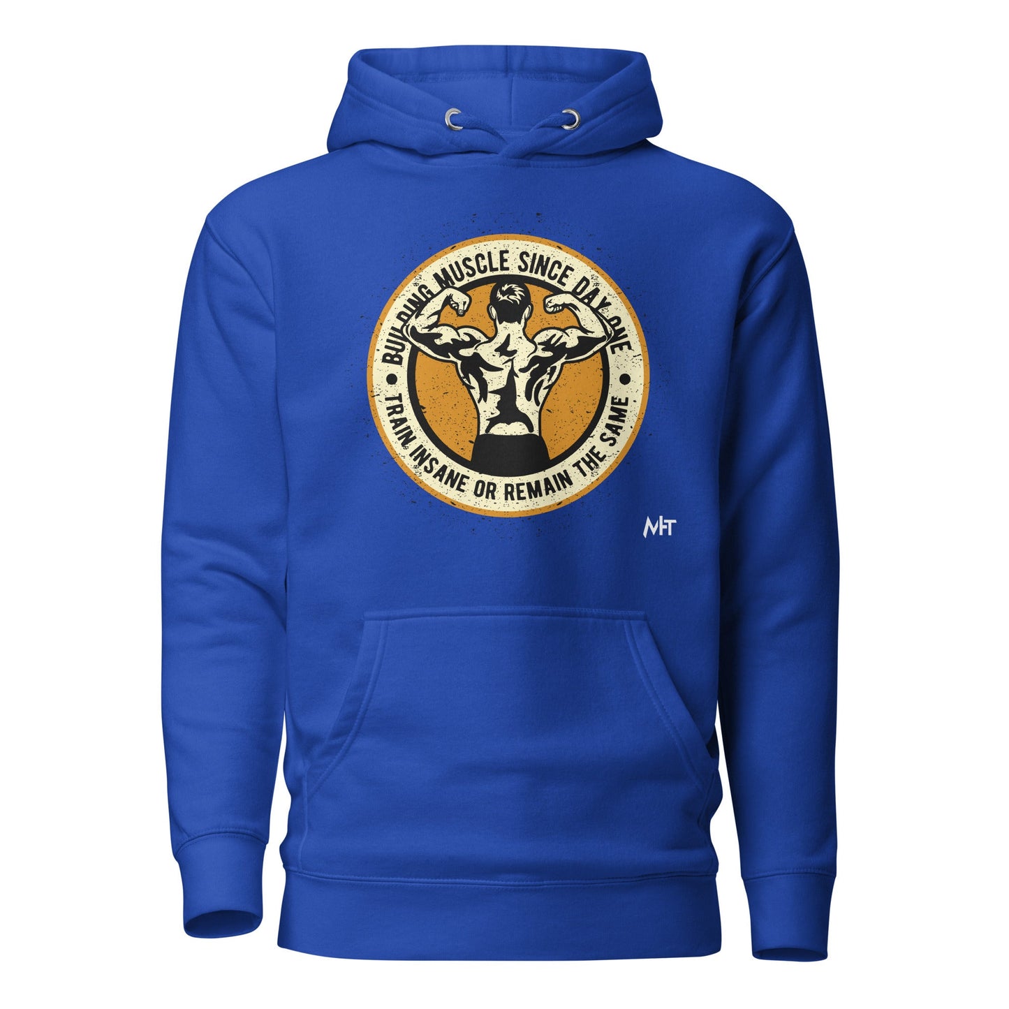 Building muscles since Day one - Unisex Hoodie by DarkByteGear