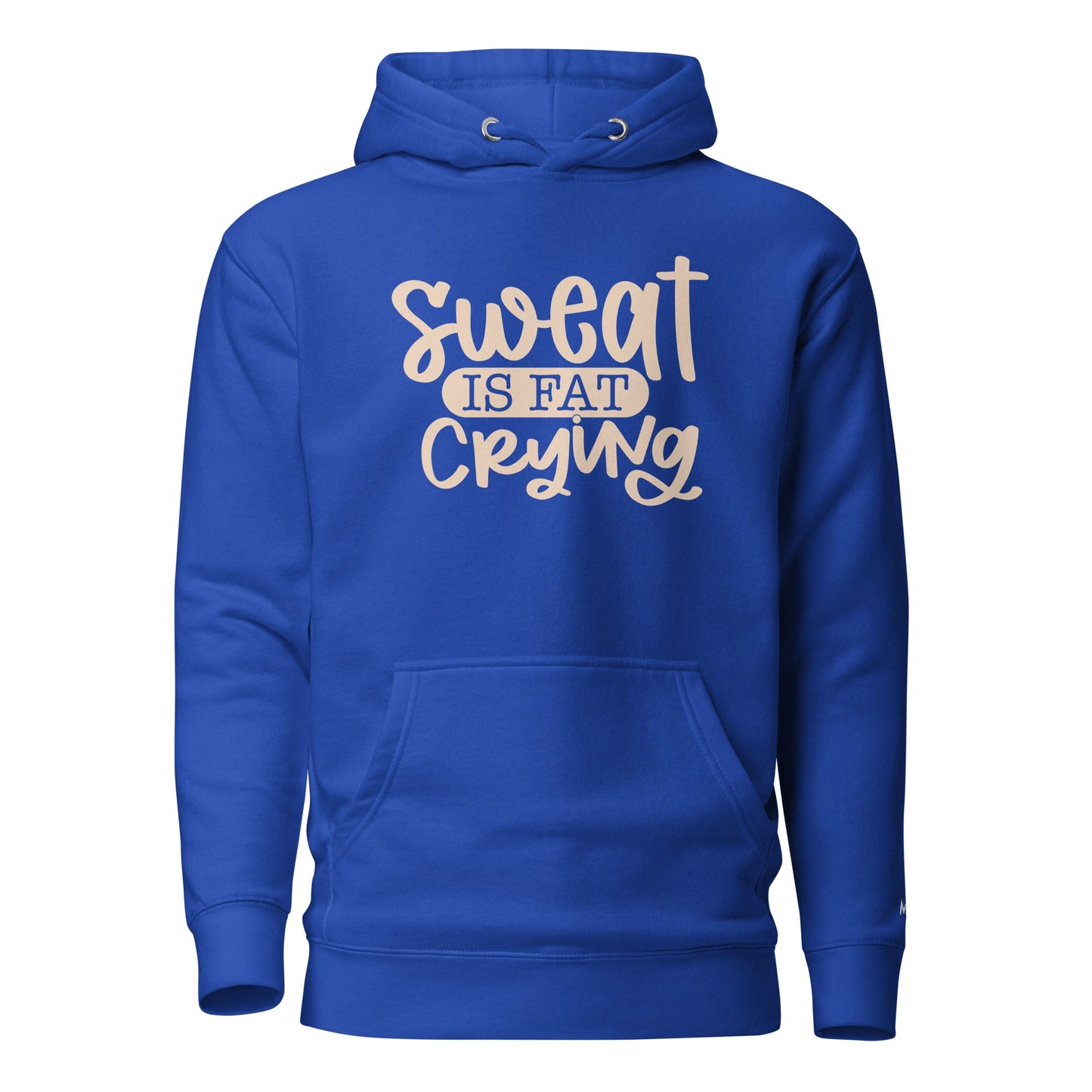 Sweat is fat crying - Unisex Hoodie by DarkByteGear