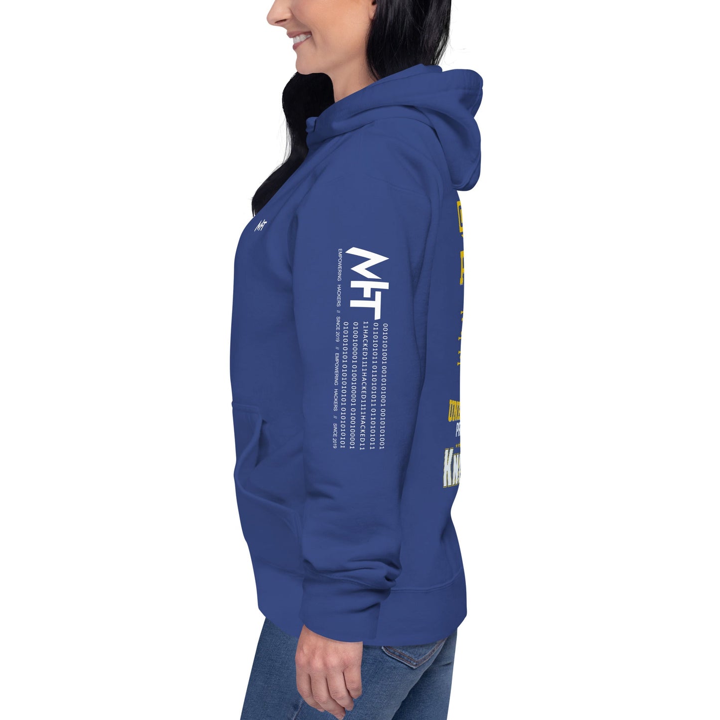 Computer Science: We do V1 - Unisex Hoodie ( Back Print ) by DarkByteGear