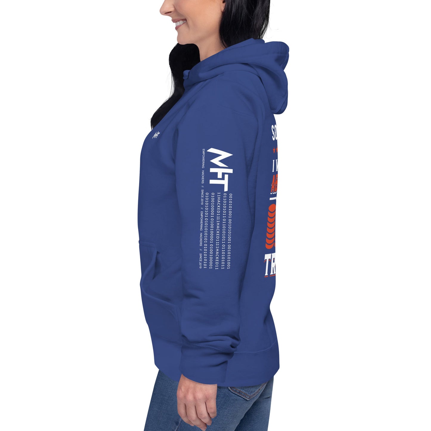 I am not Listening; I am Thinking about Trading - Unisex Hoodie by DarkByteGear