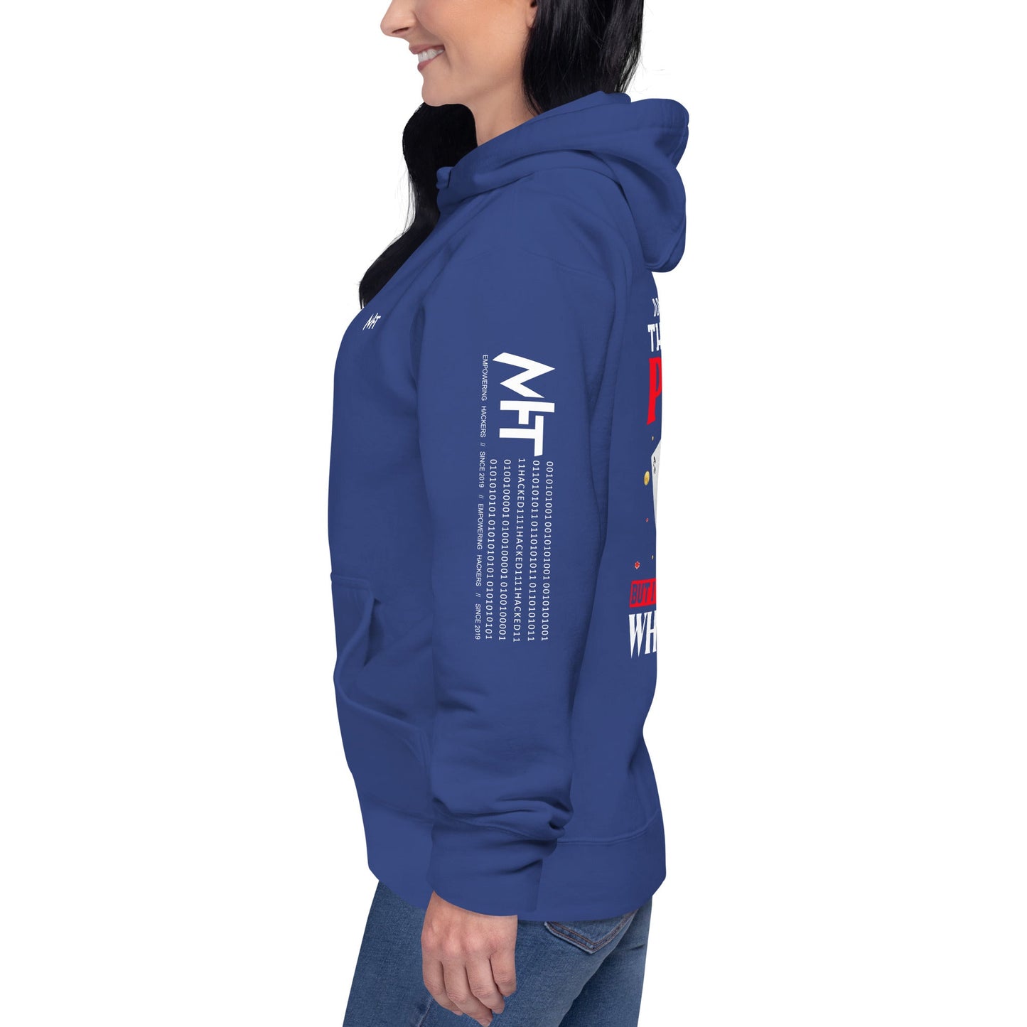 Usually I Like Most of the People But I Hate everyone who Folds - Unisex Hoodie ( Back Print ) by DarkByteGear