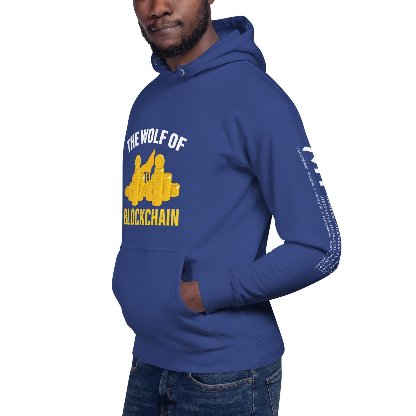The Wolf of Blockchain - Unisex Hoodie by DarkByteGear