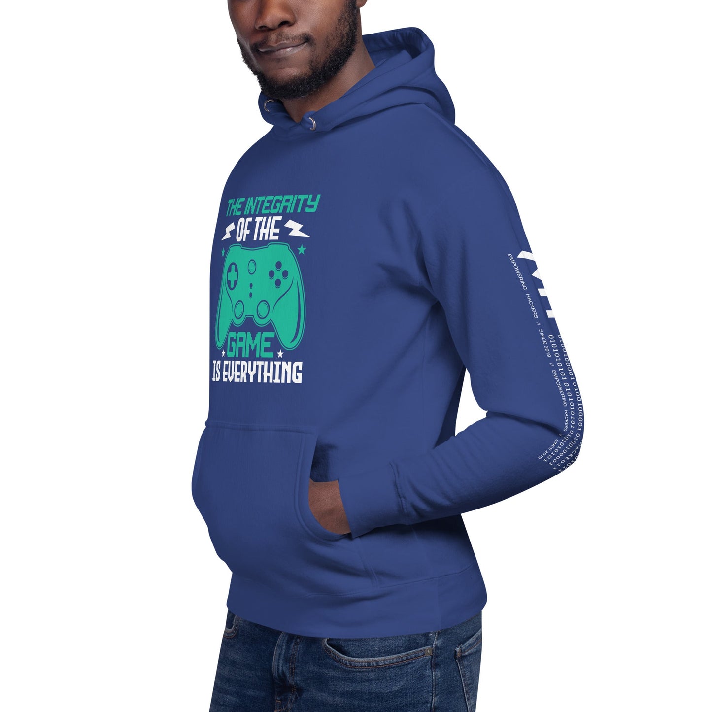 The Integrity of the Game is Everything (Swarna) - Unisex Hoodie by DarkByteGear