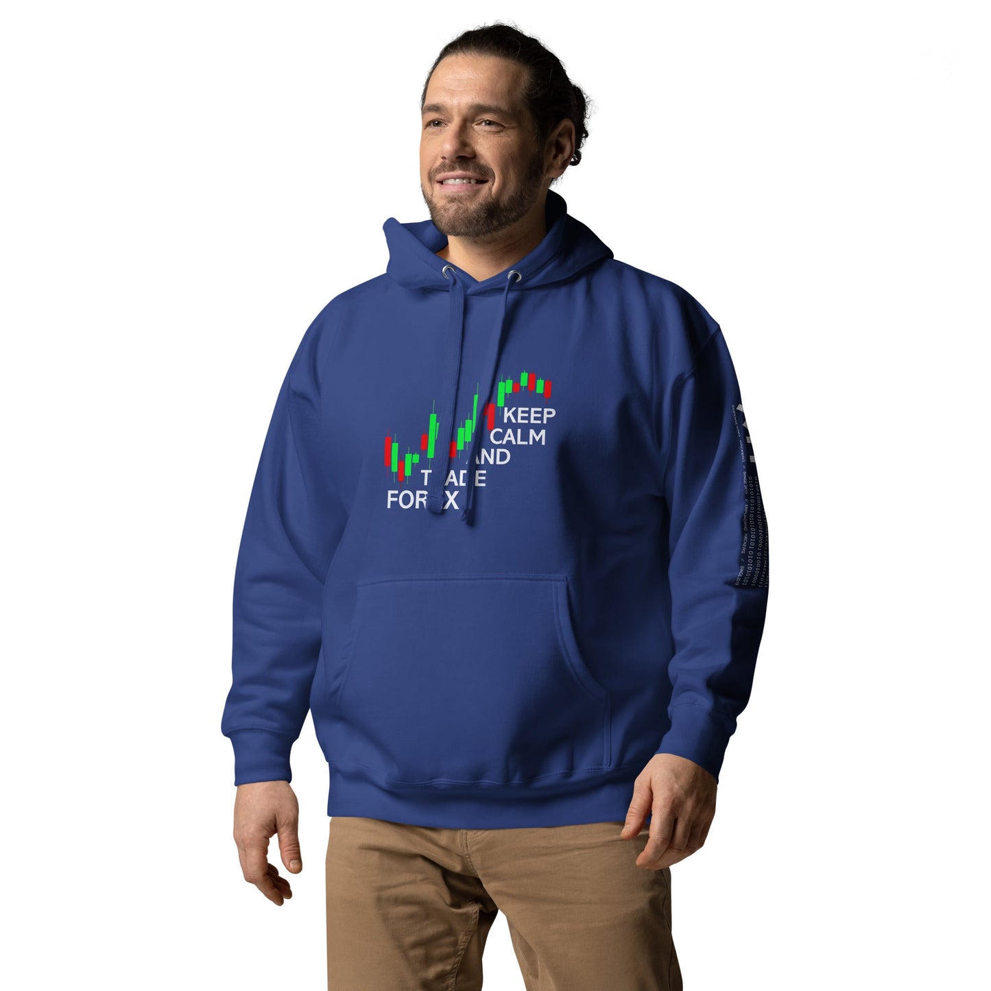 Keep Calm and Trade Forex - Unisex Hoodie by DarkByteGear