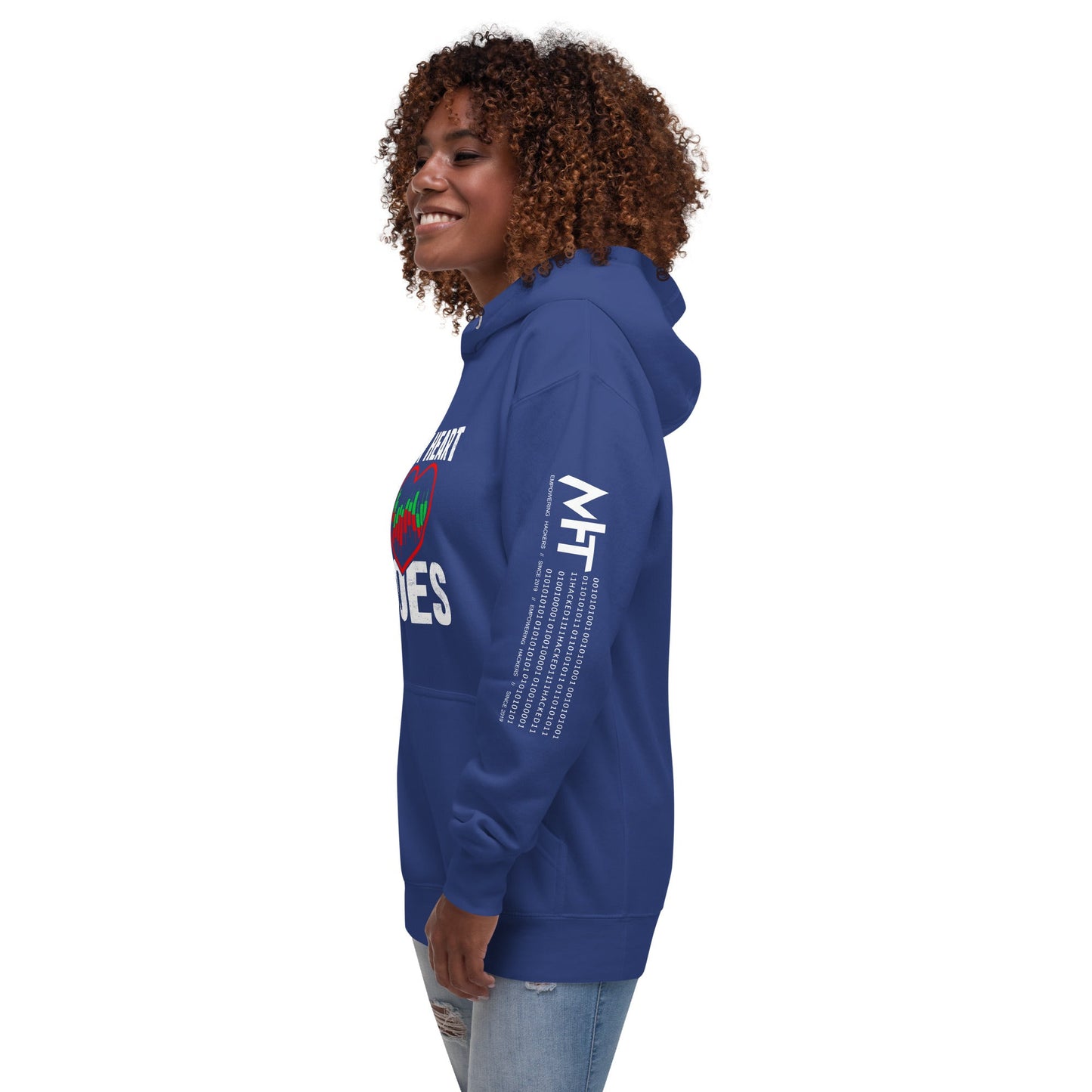 My Heart Goes - Unisex Hoodie by DarkByteGear