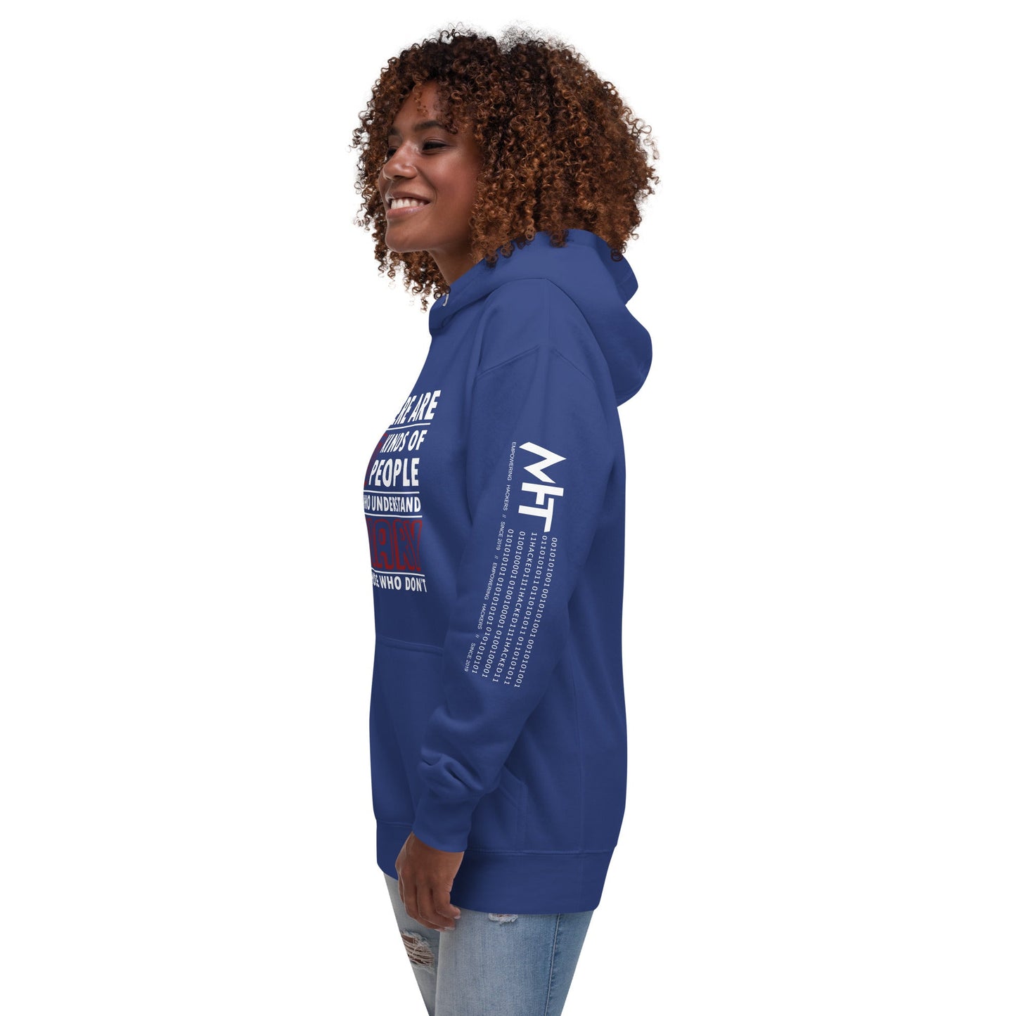 There are 10 kinds of People - Unisex Hoodie by DarkByteGear
