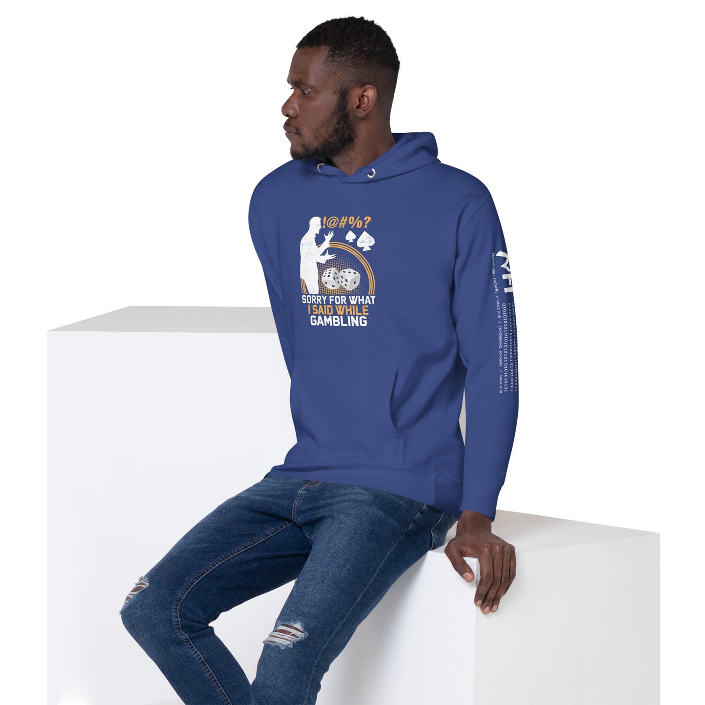 Sorry for what I Said while Gambling - Unisex Hoodie by DarkByteGear