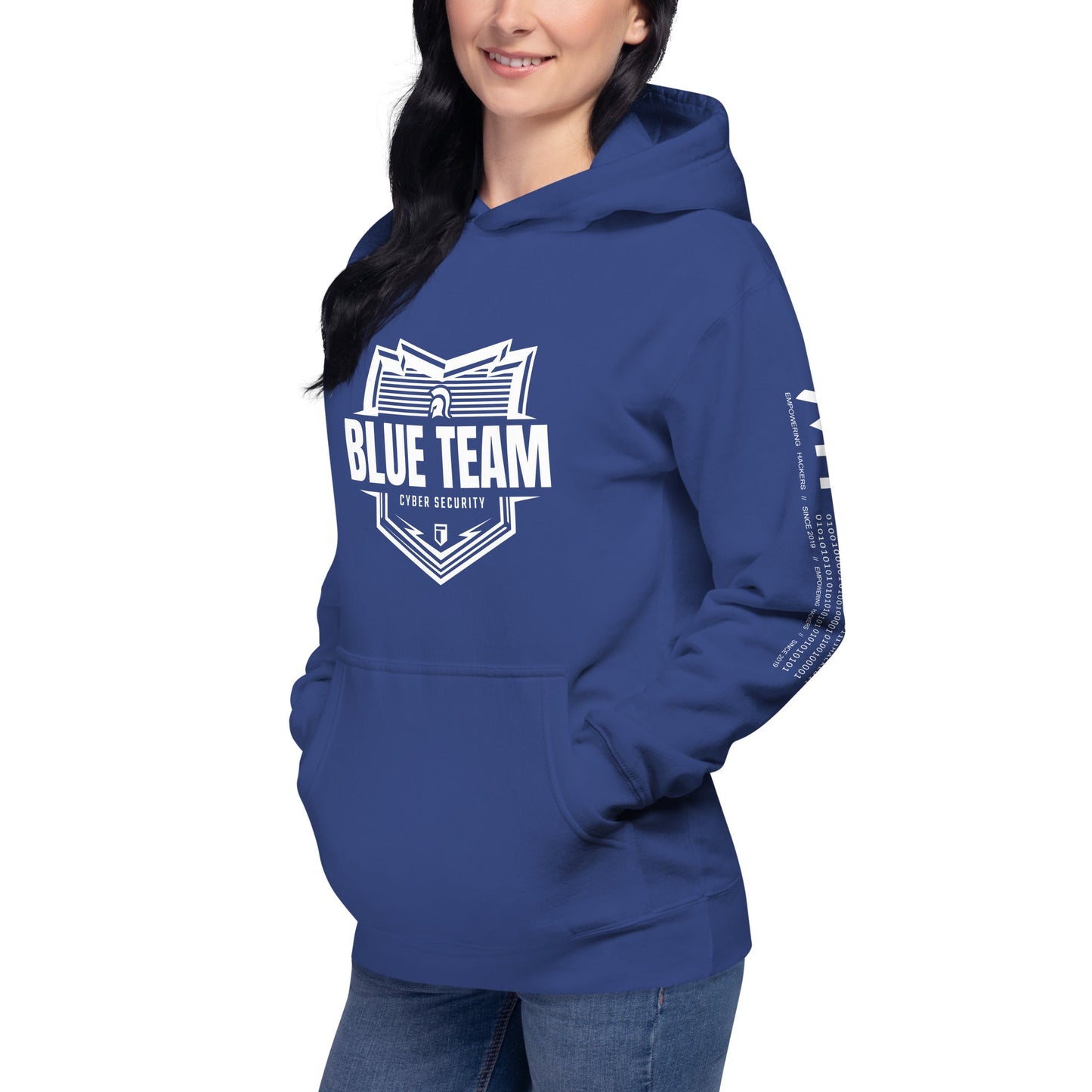 Cyber Security Blue Team V1 - Unisex Hoodie by DarkByteGear