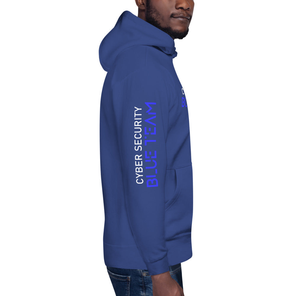 Cybersecurity Blue Team v4 - Unisex Hoodie by DarkByteGear