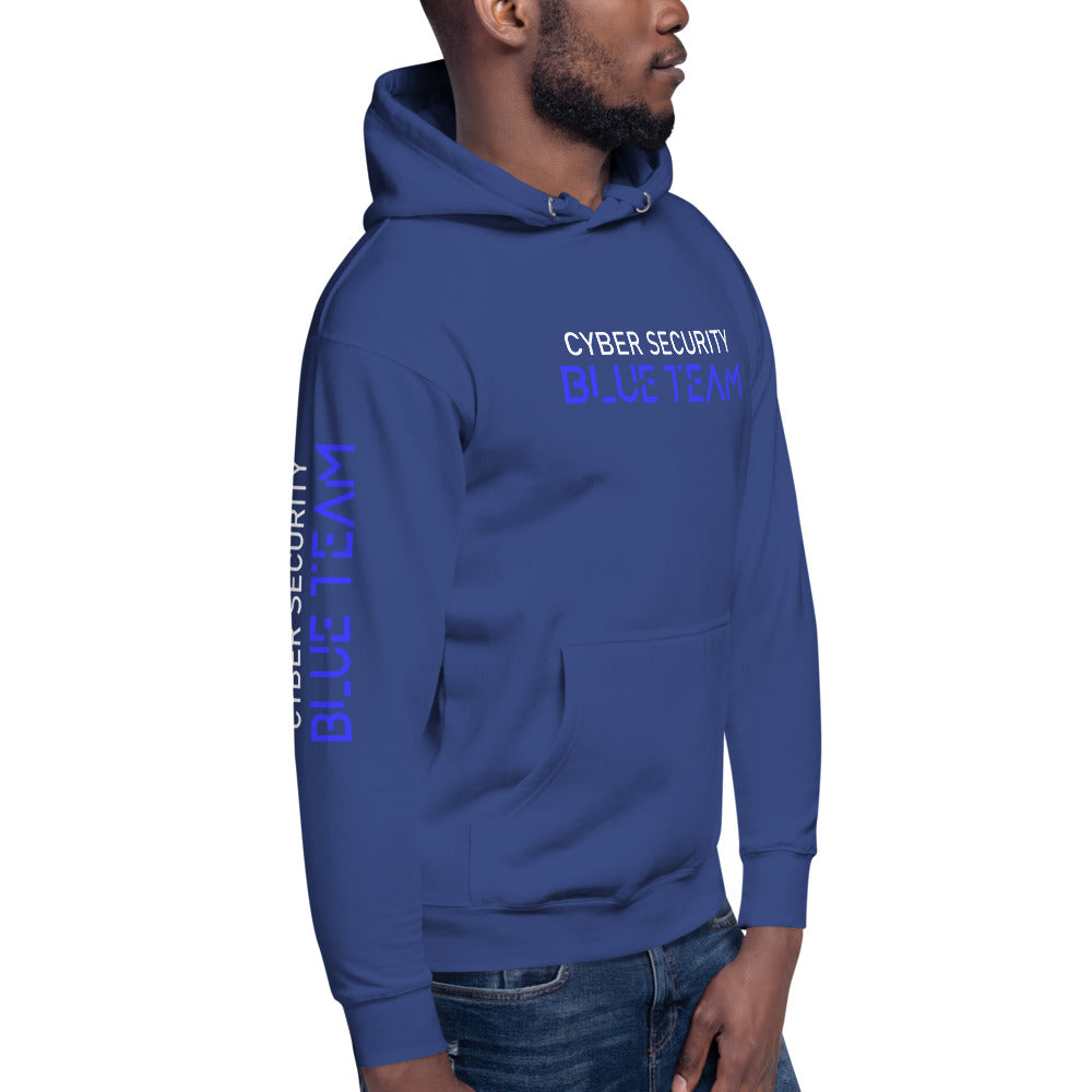 Cybersecurity Blue Team v4 - Unisex Hoodie by DarkByteGear