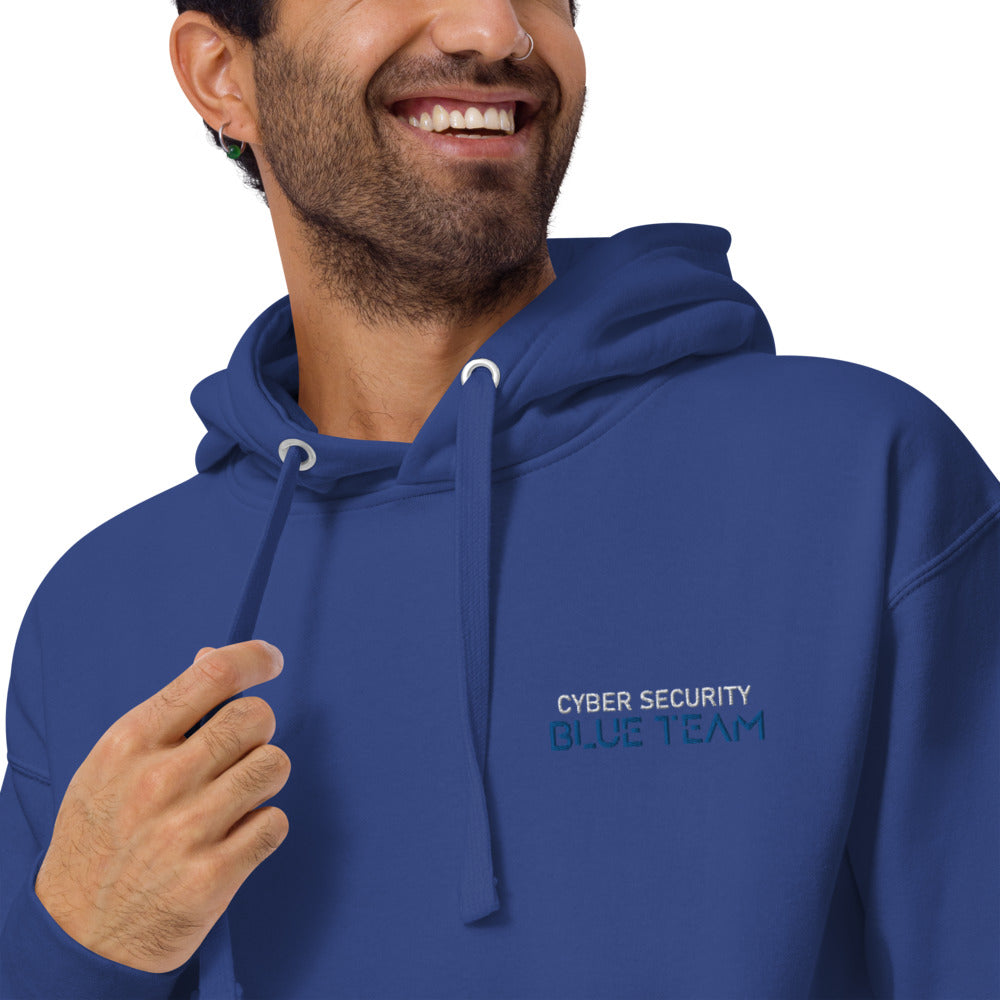 Cybersecurity Blue Team v4 - Unisex Hoodie by DarkByteGear
